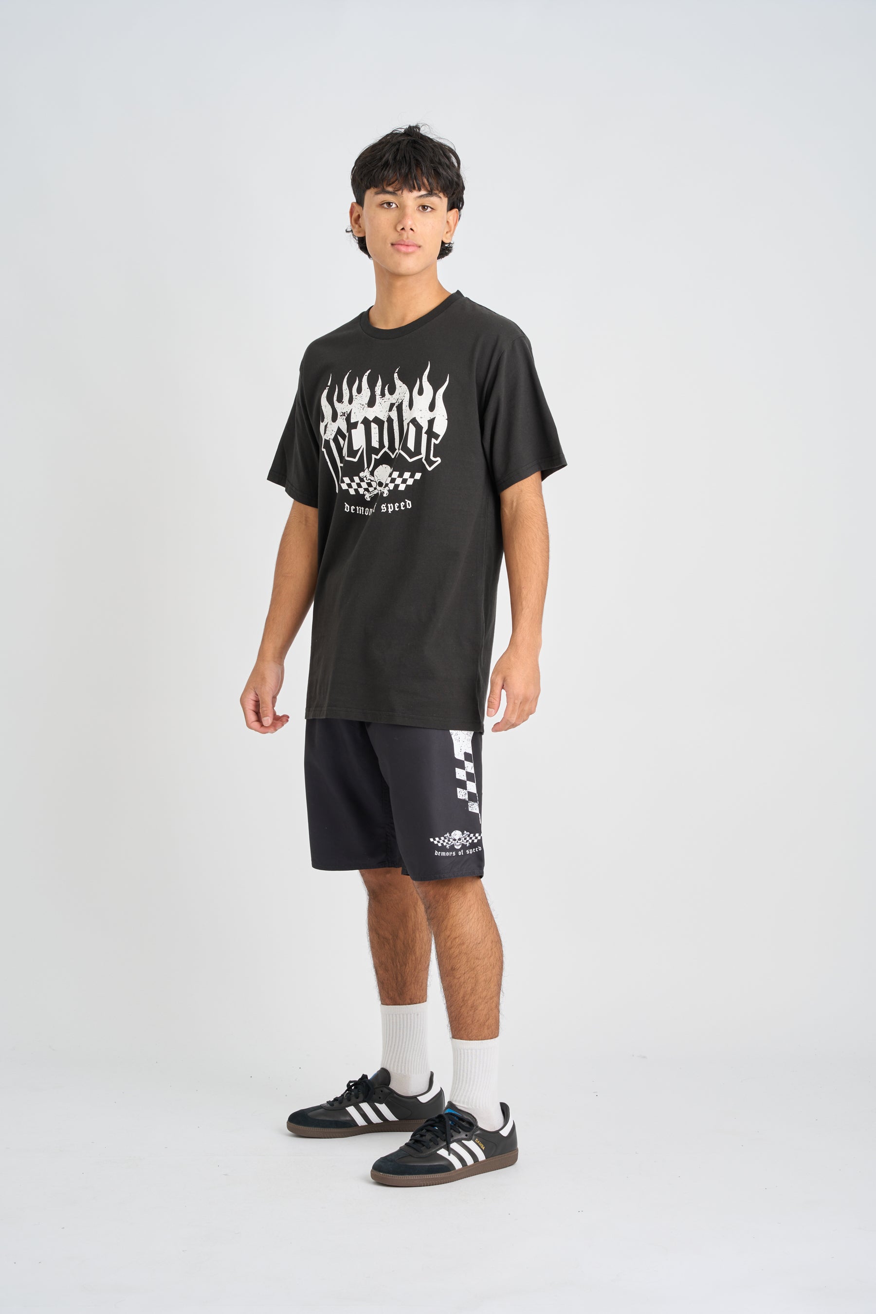 Jetpilot Live Fast Tee - Black 4 — view 25 (3)