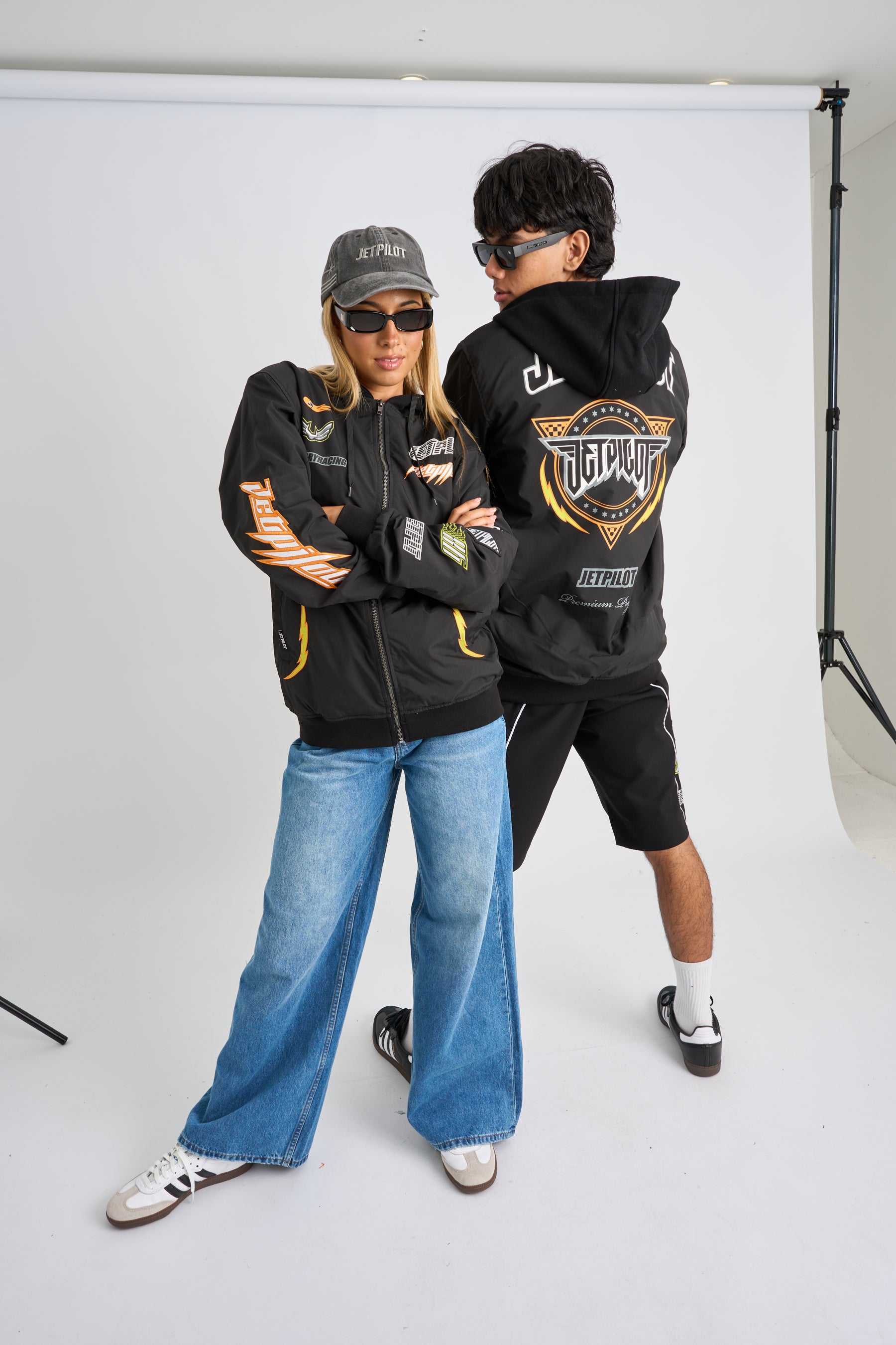 Jetpilot Track Day Jacket - Black 8 — view 25 (3)
