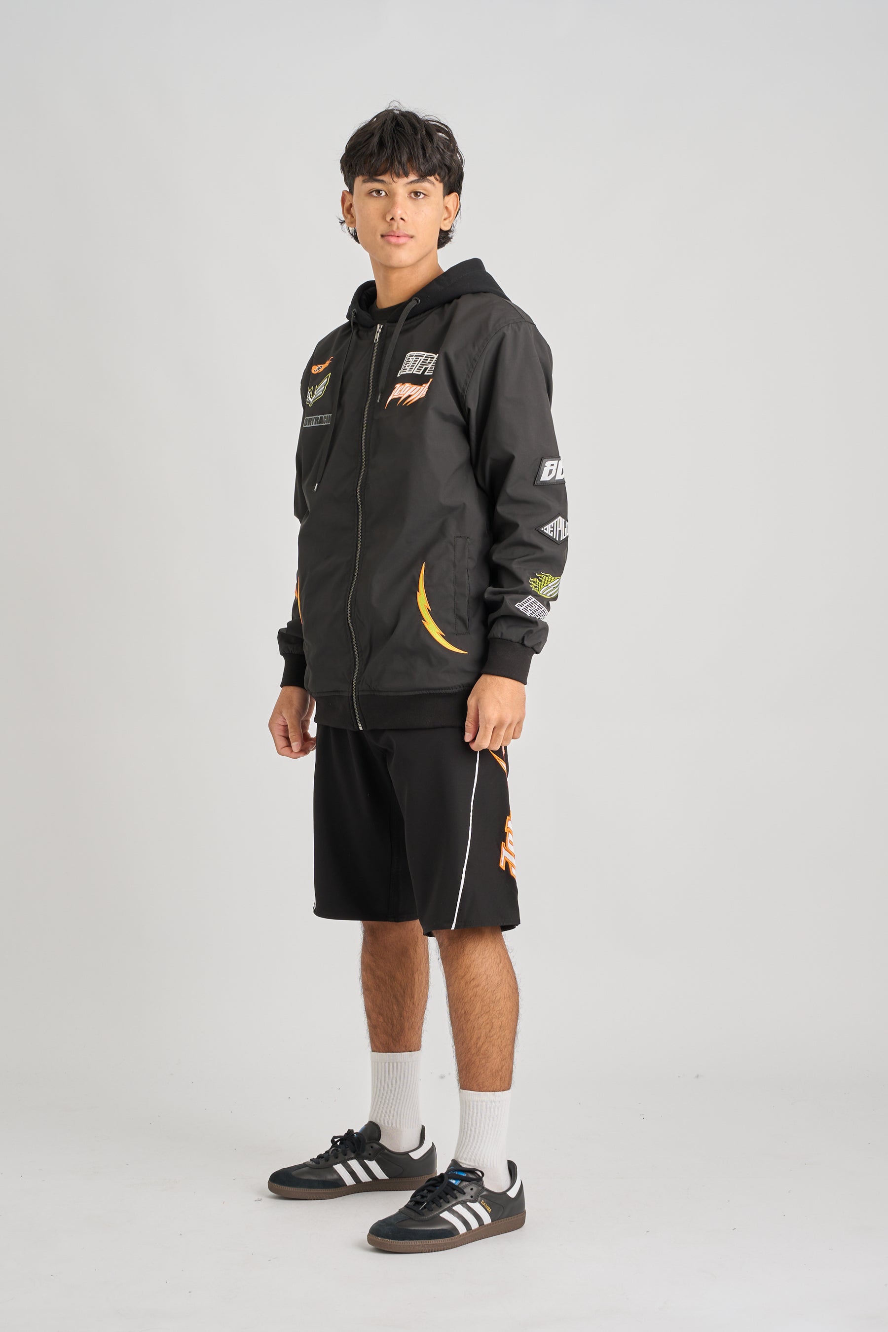 Jetpilot Track Day Jacket - Black 4