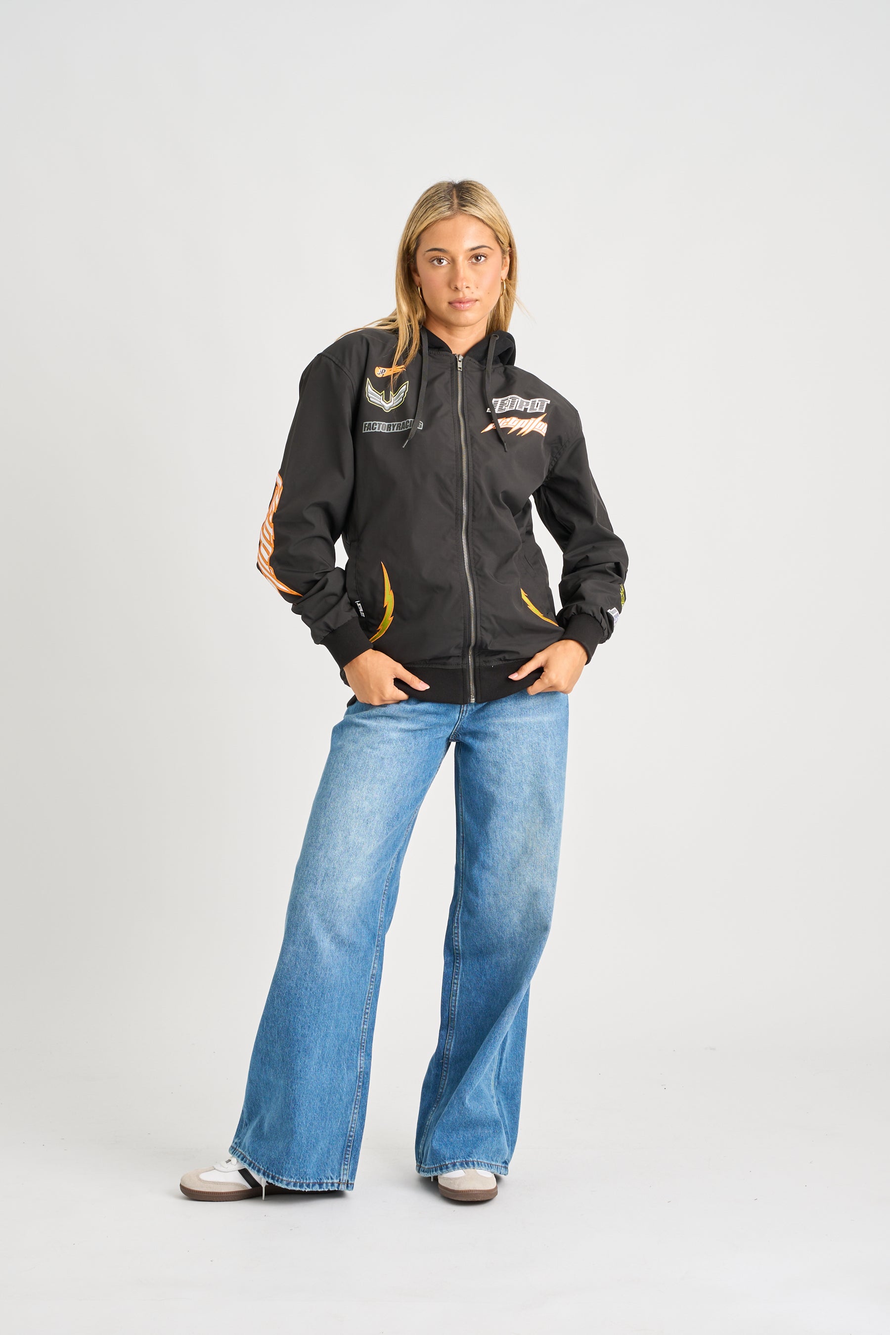 Jetpilot Track Day Jacket - Black 3