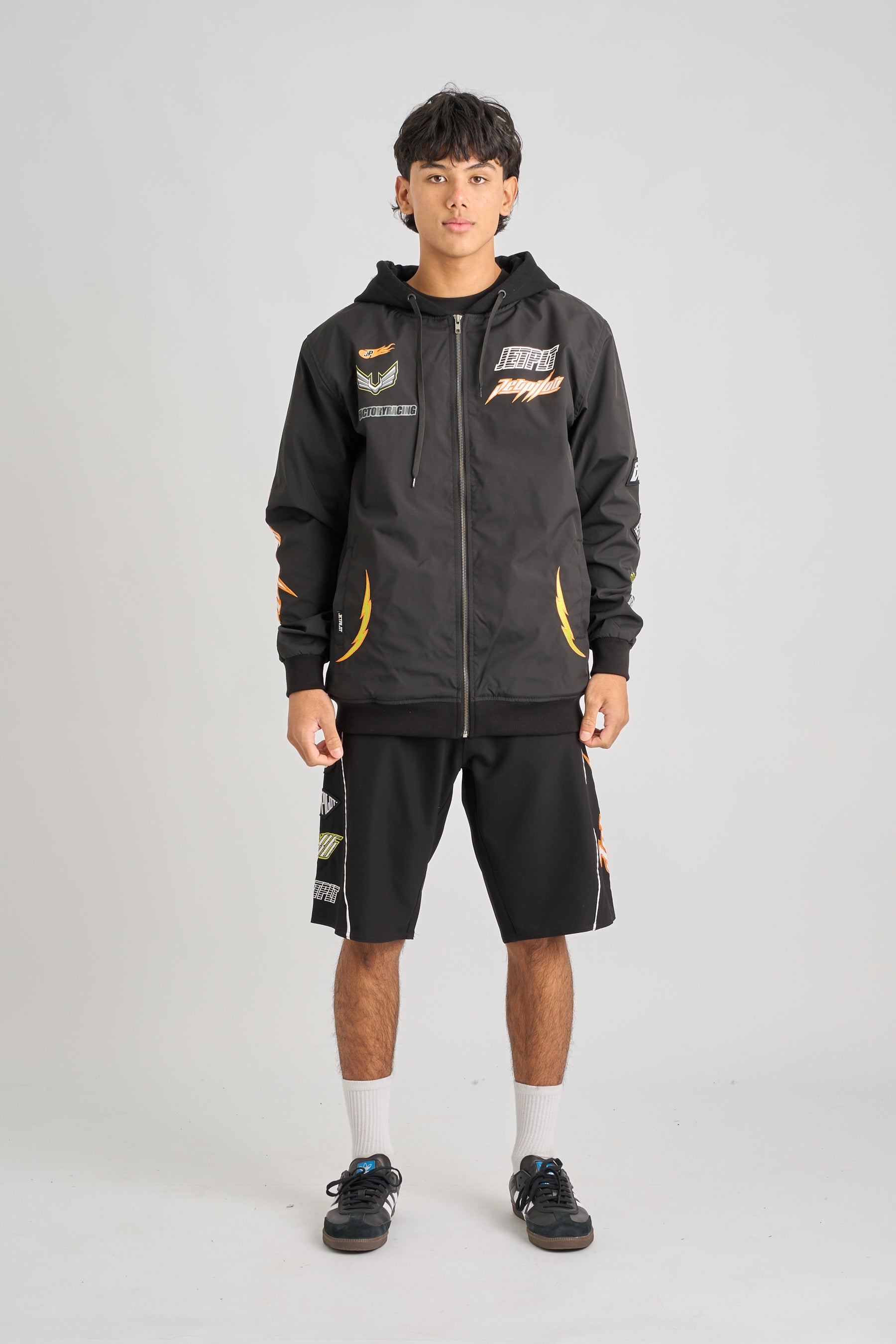 Jetpilot Track Day Jacket - Black 2