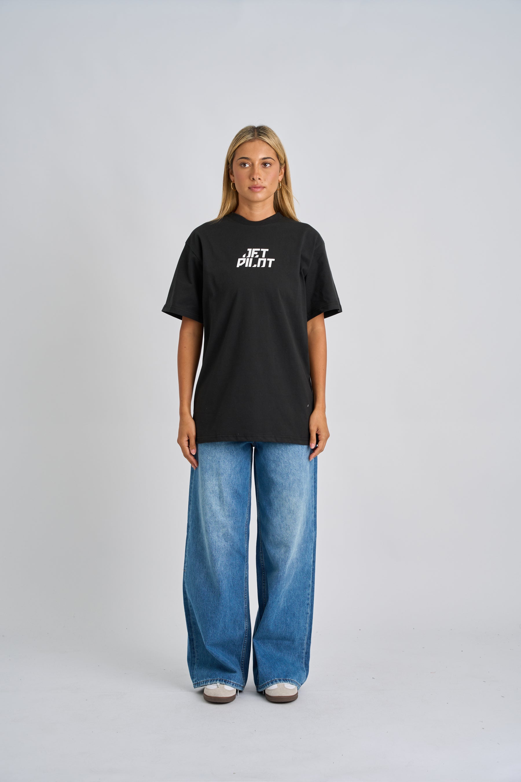 Jetpilot Corp Tee - Black 3 — view 25 (3)