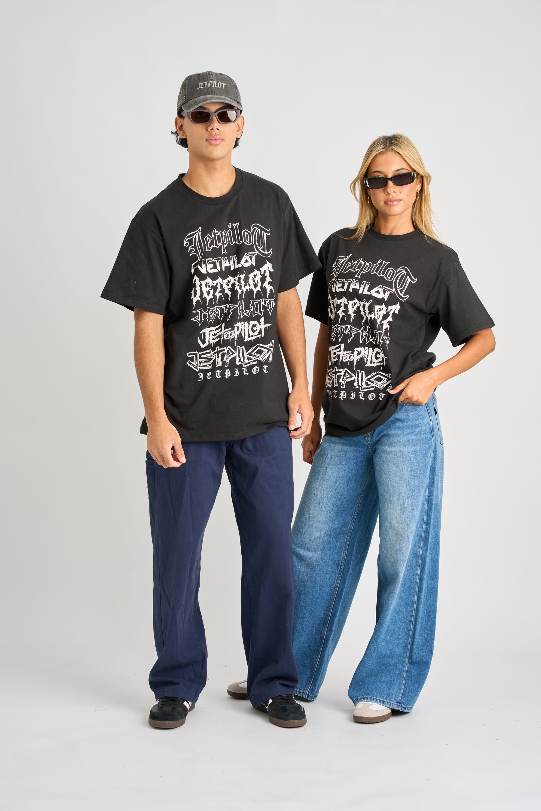 Jetpilot Heavy Tee - Black 9 — view 25 (3)