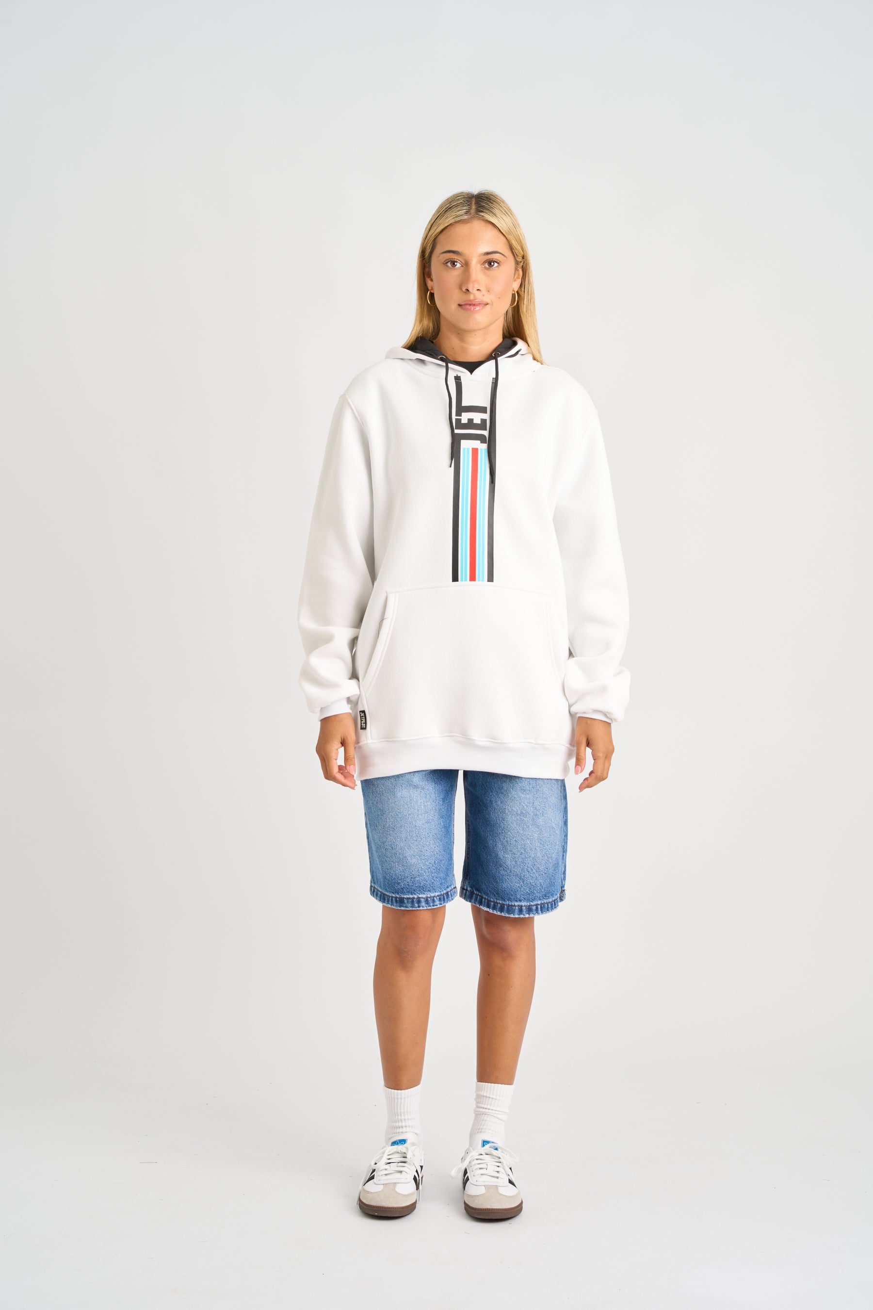 Jetpilot Factory Racing Pullover Hoodie - White 3 — view 25 (3)