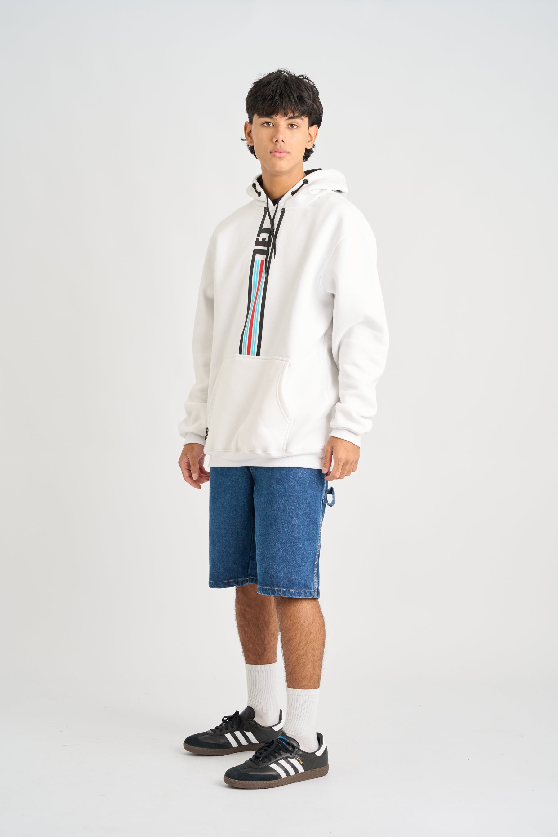 Jetpilot Factory Racing Pullover Hoodie - White 4 — view 25 (3)