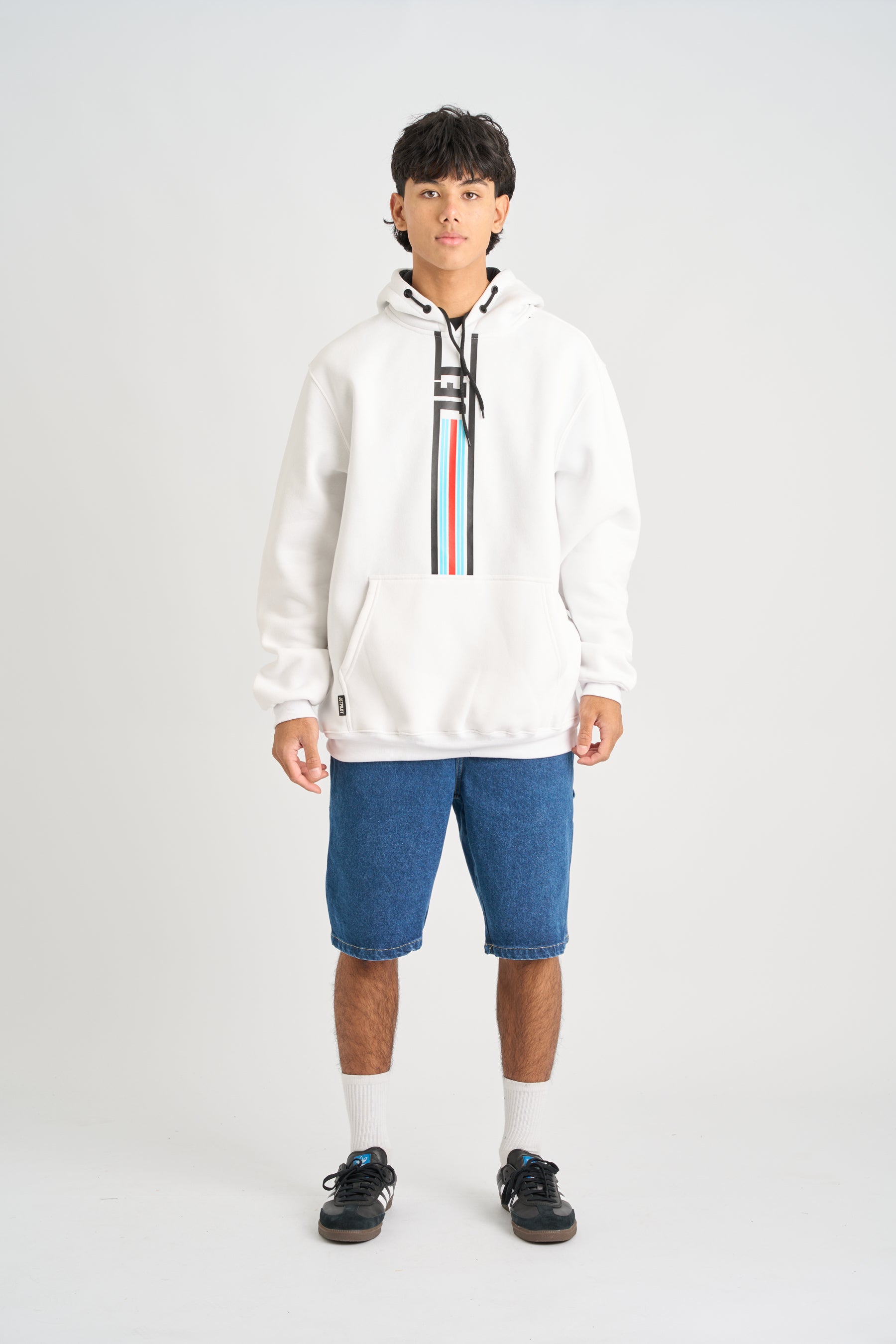 Jetpilot Factory Racing Pullover Hoodie - White 2 — view 25 (3)