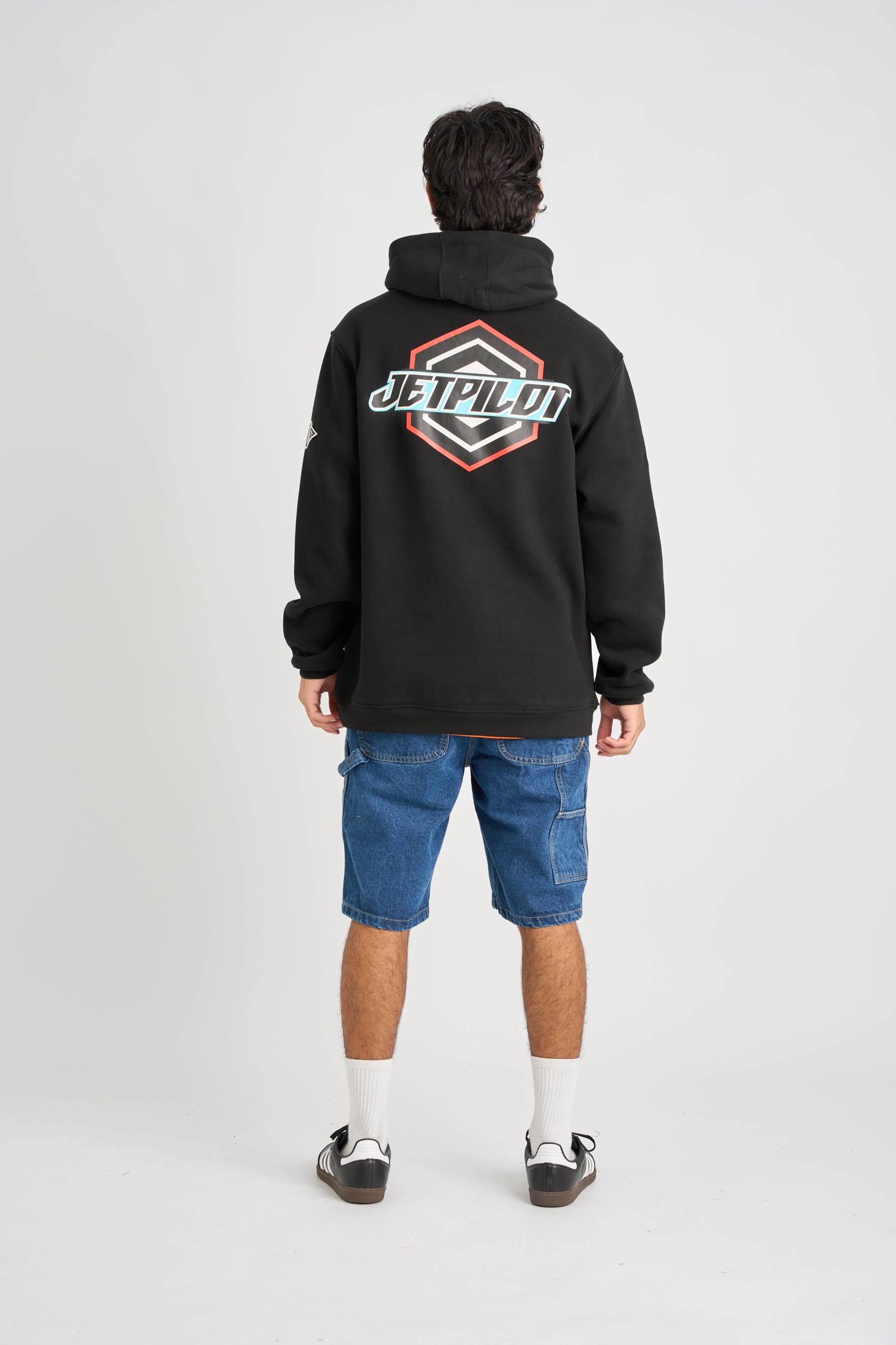 Jetpilot Striker Pullover Hoodie - Black 5 — view 25 (3)