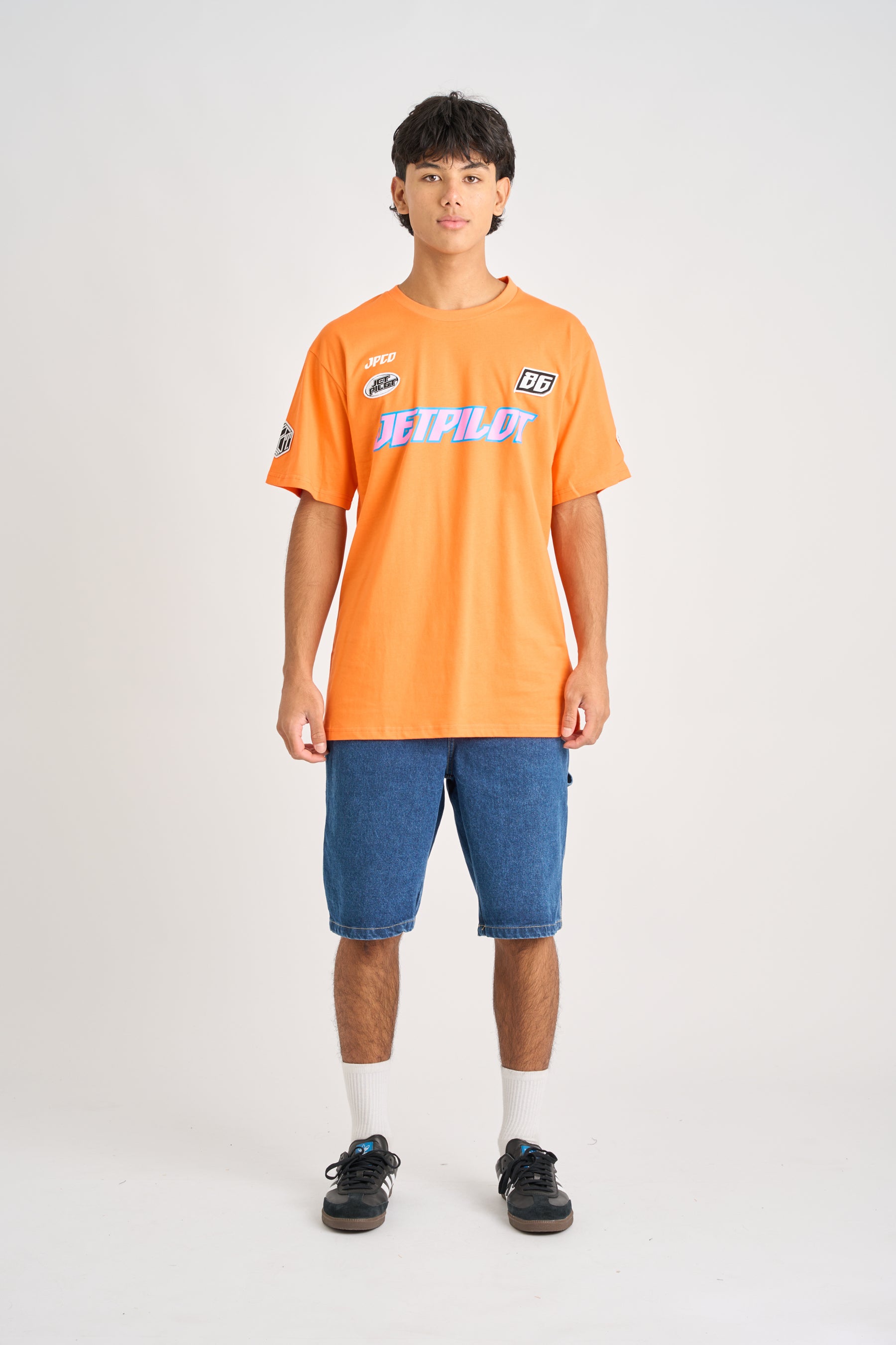 Jetpilot Striker Tee - Orange 2