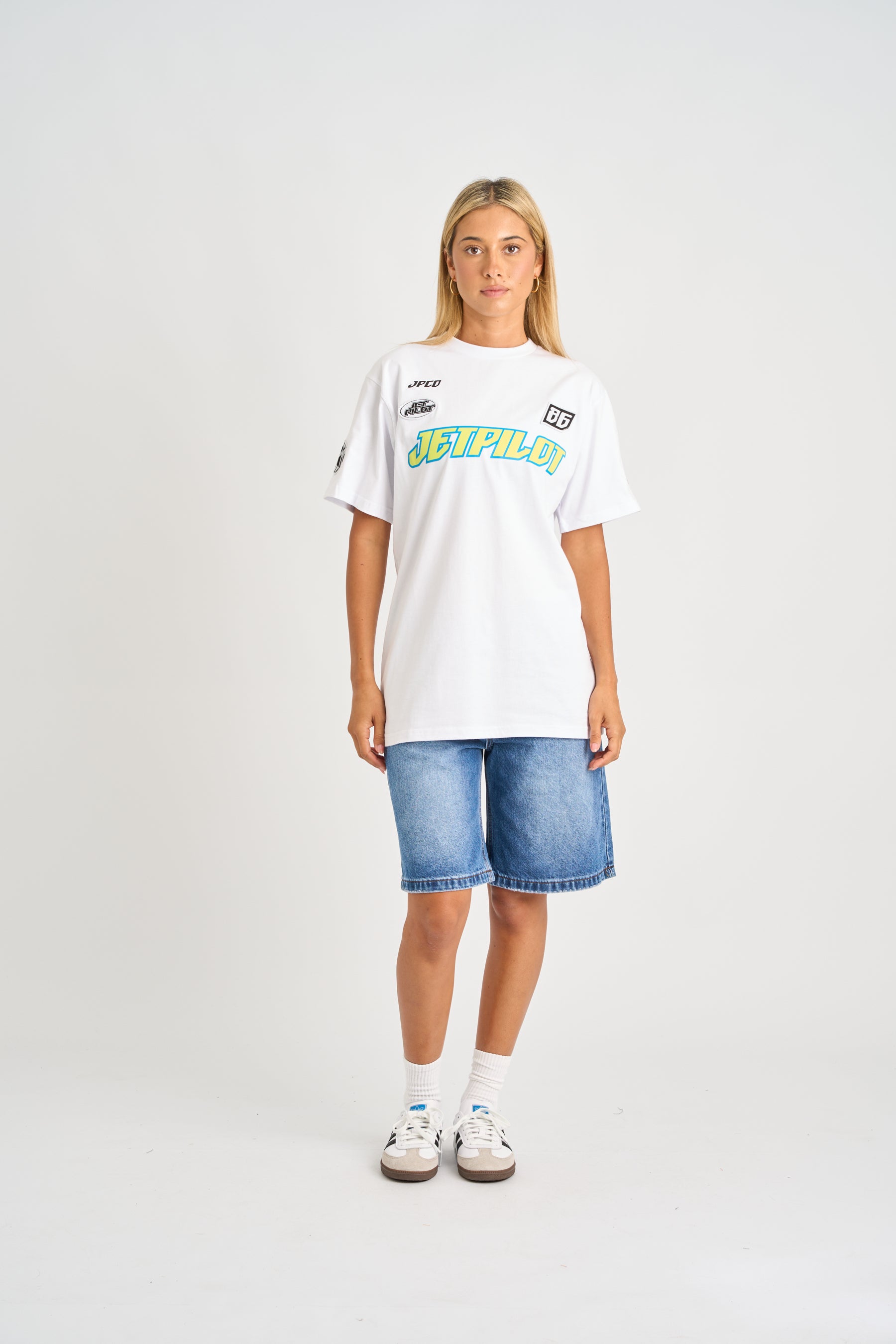 Jetpilot Striker Tee - White 3