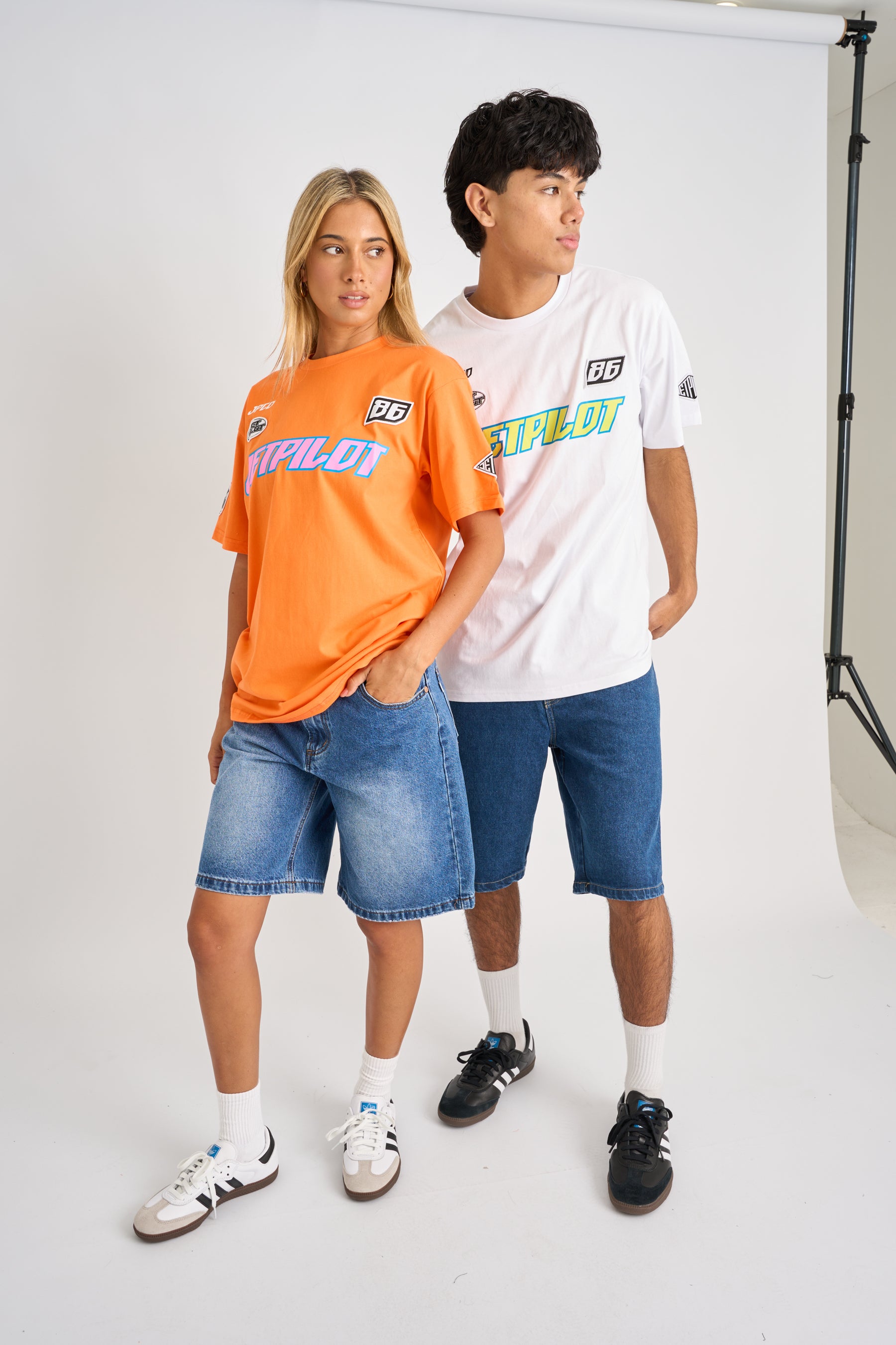Jetpilot Striker Tee - Orange 9