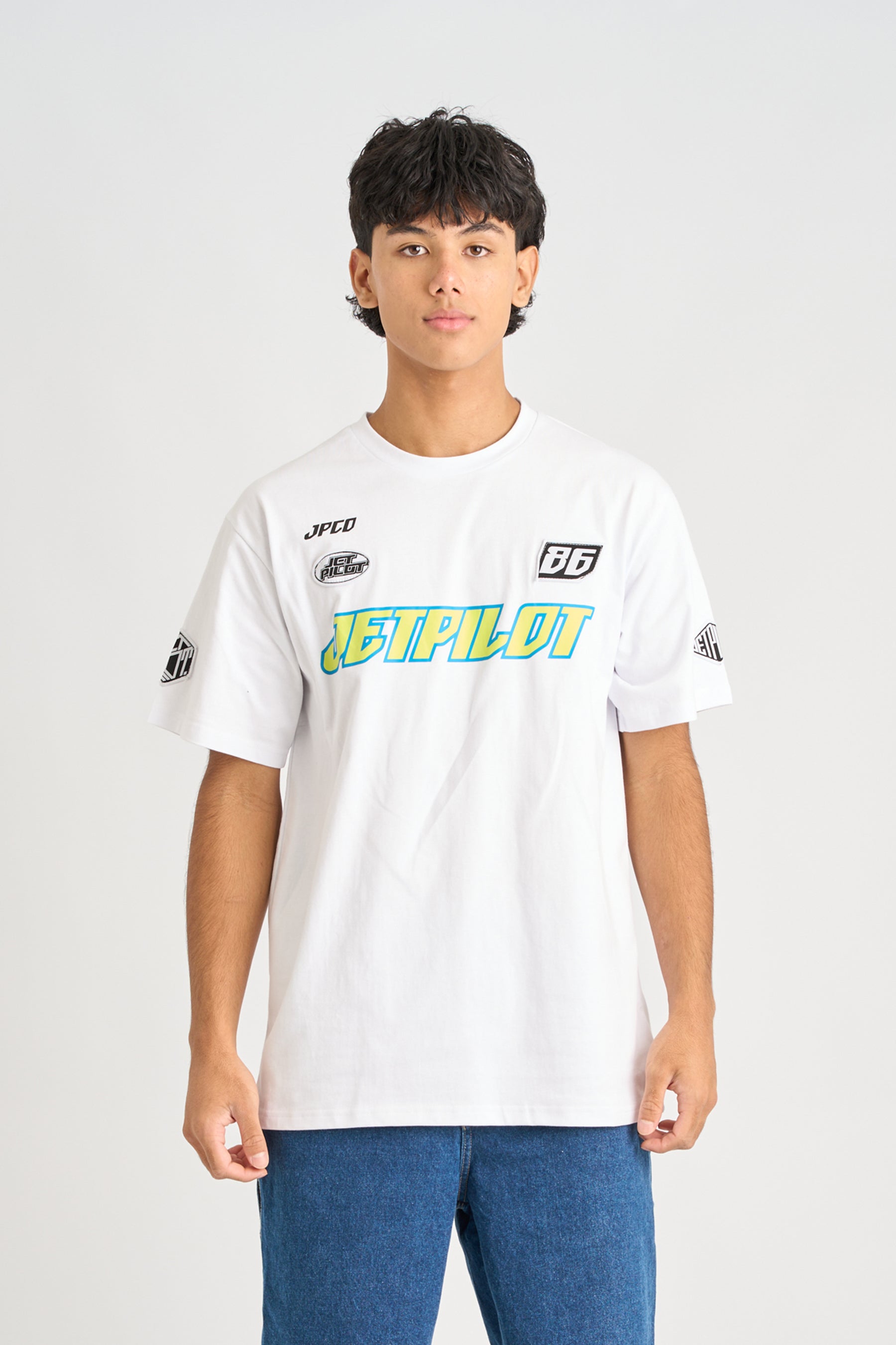 Jetpilot Striker Tee - White