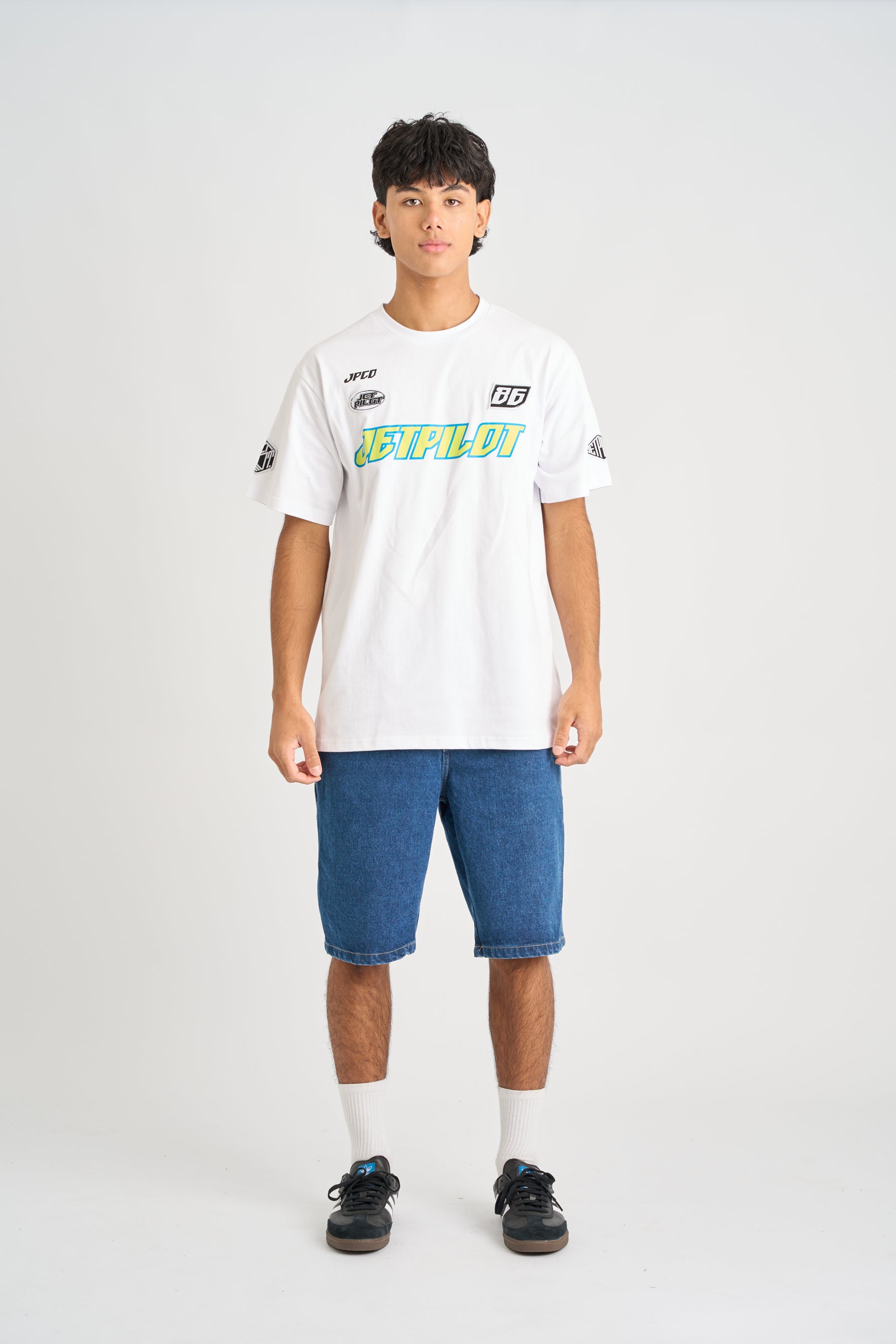 Jetpilot Striker Tee - White 2