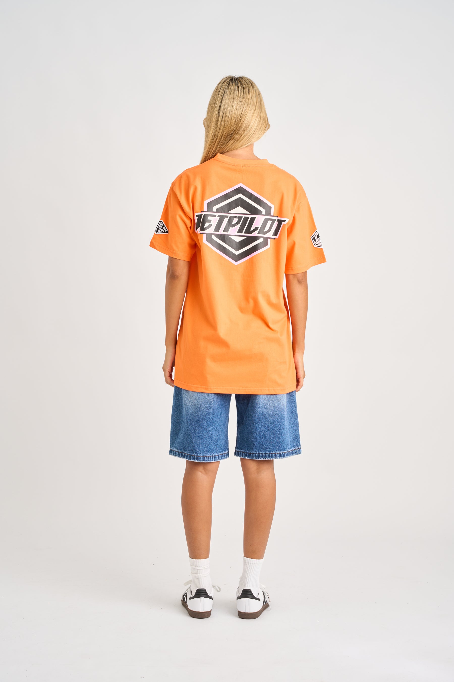 Jetpilot Striker Tee - Orange 7