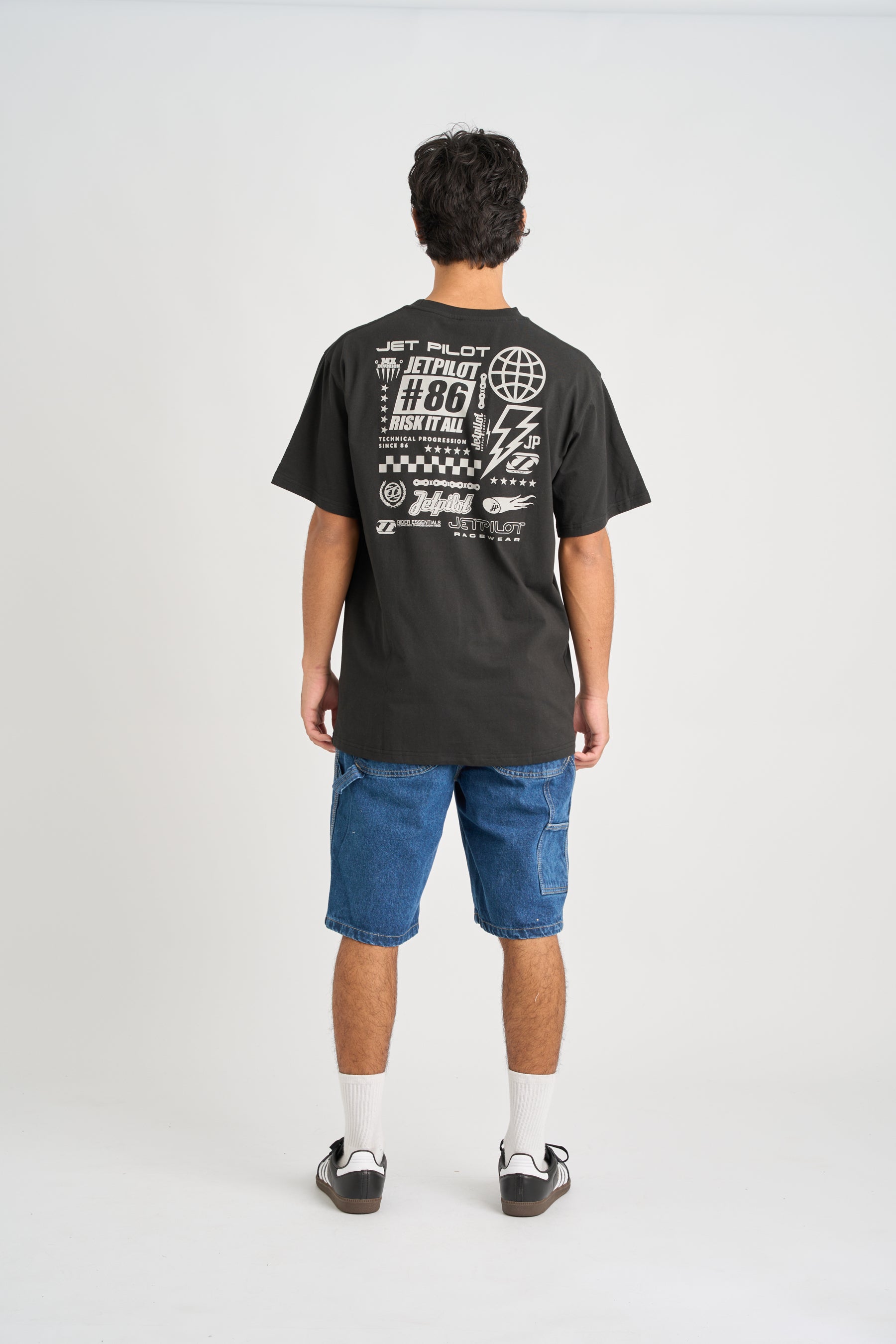 Jetpilot Progression Tee - Black 5 — view 25 (3)