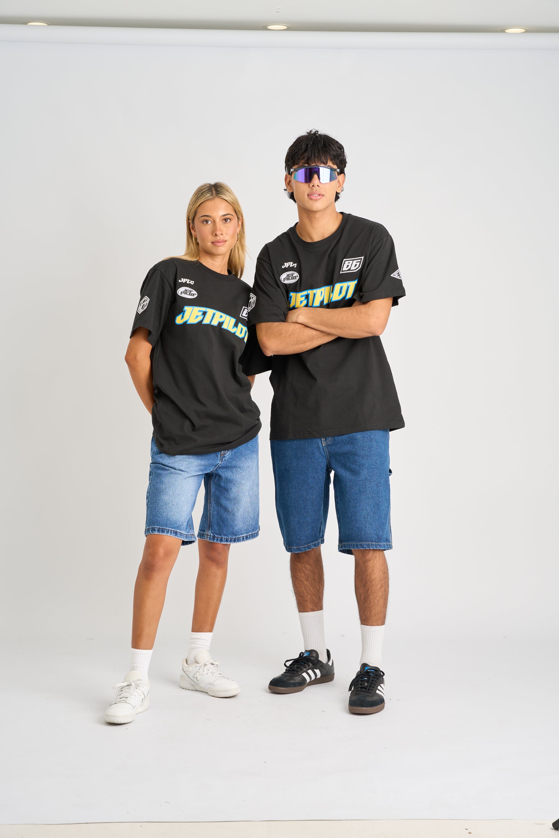 Jetpilot Striker Tee - Black 8