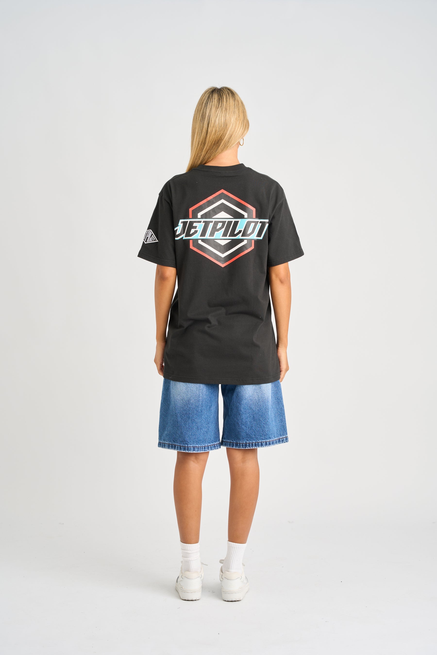 Jetpilot Striker Tee - Black 7