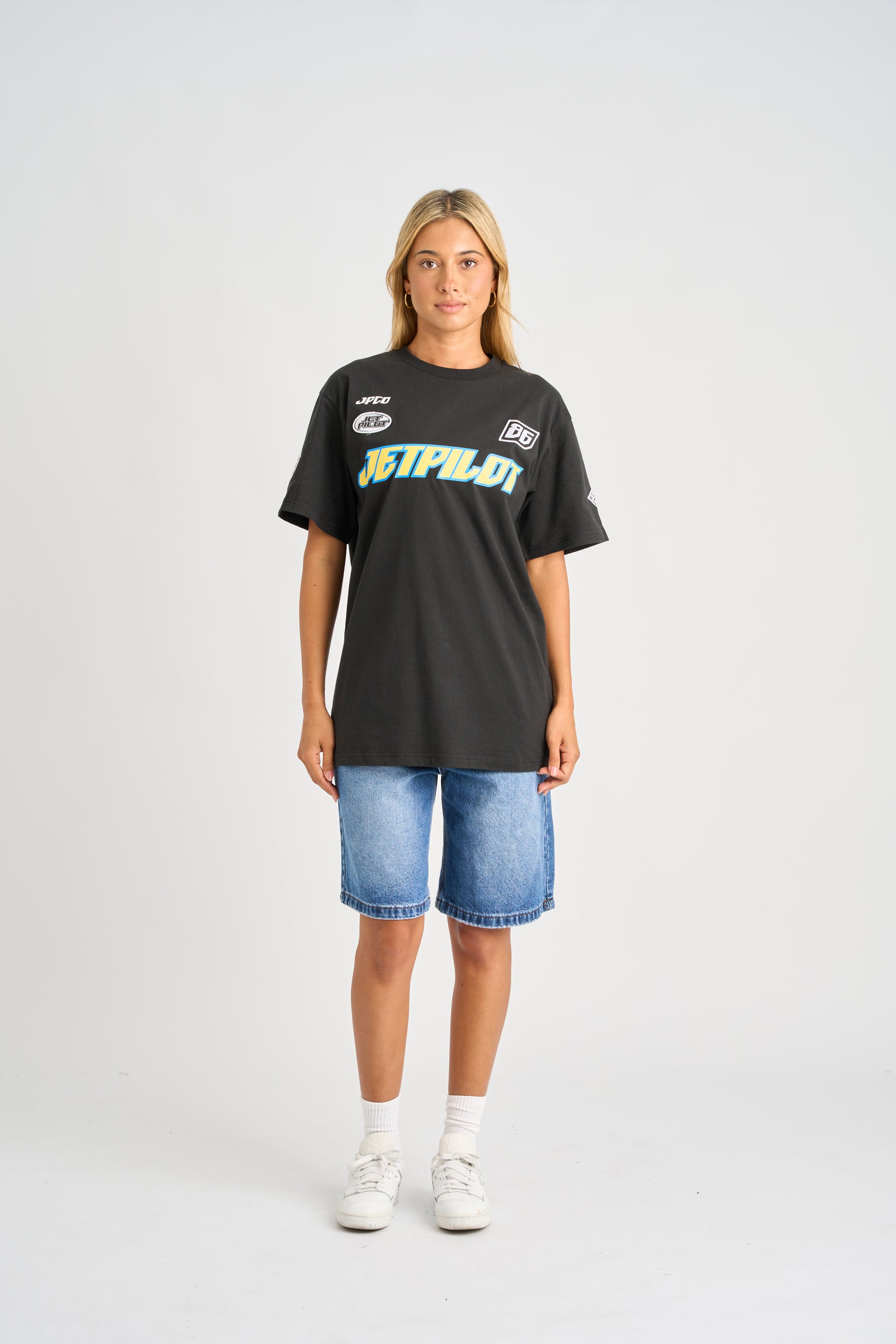 Jetpilot Striker Tee - Black 3