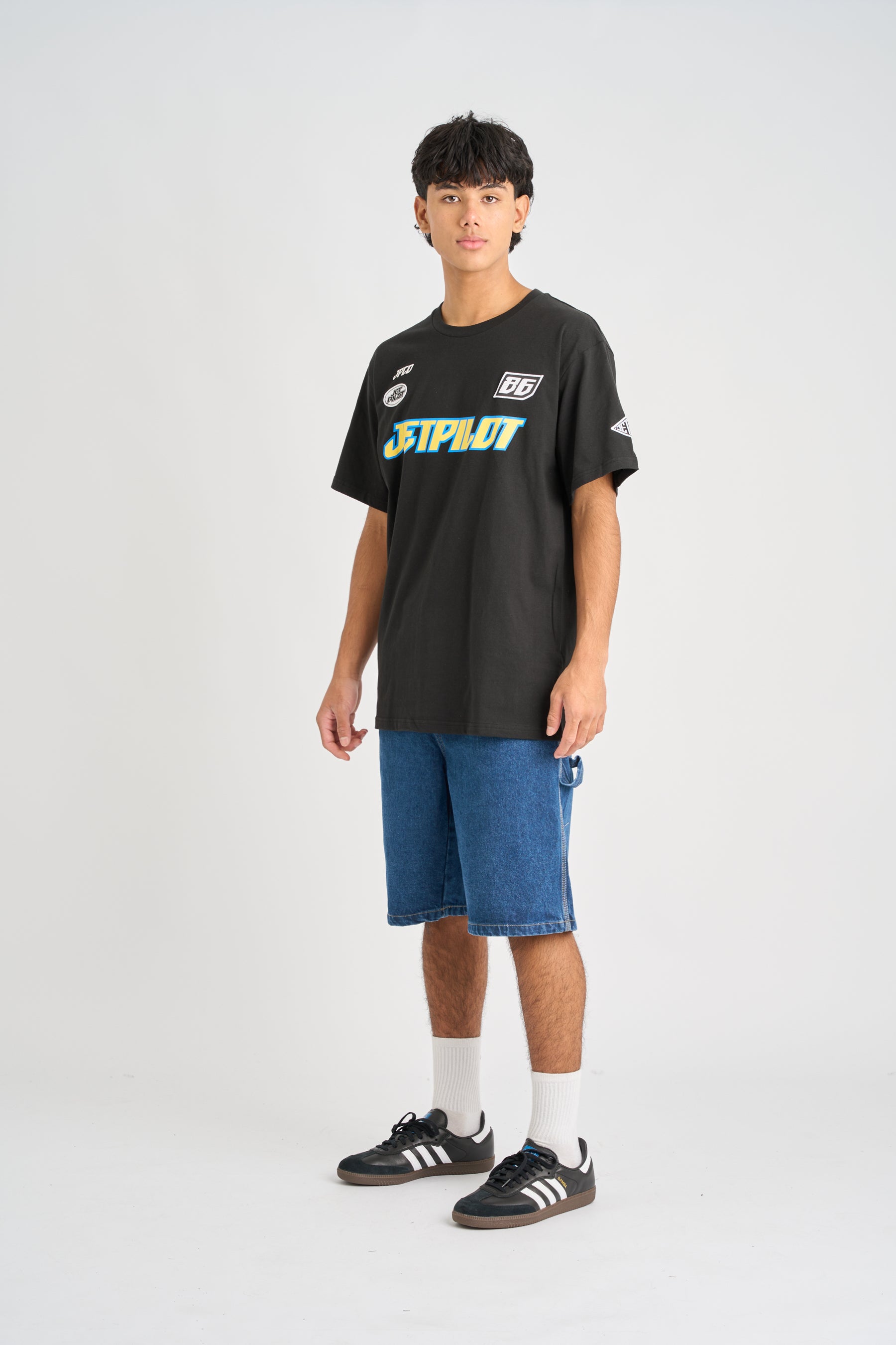 Jetpilot Striker Tee - Black 4