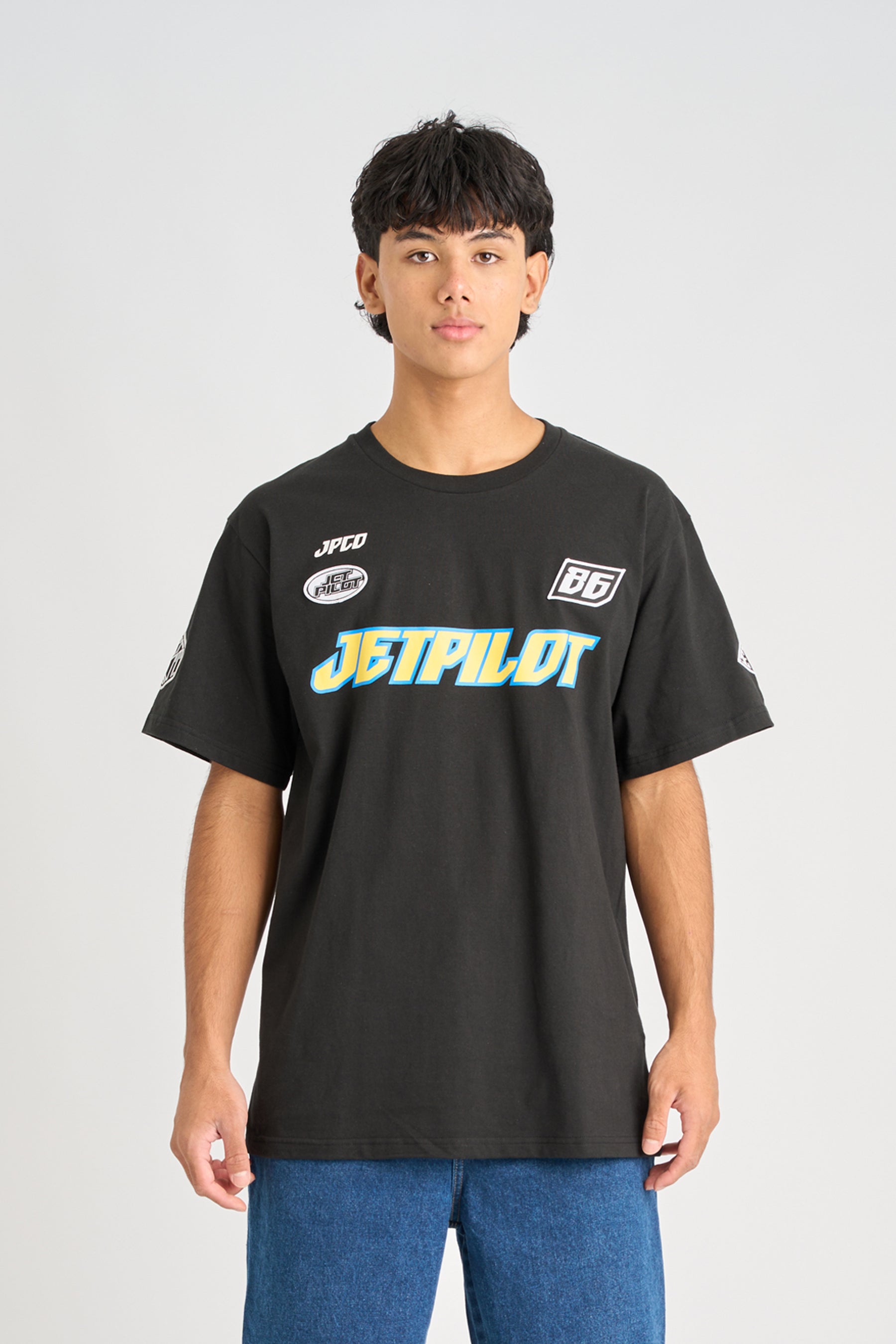 Jetpilot Striker Tee - Black