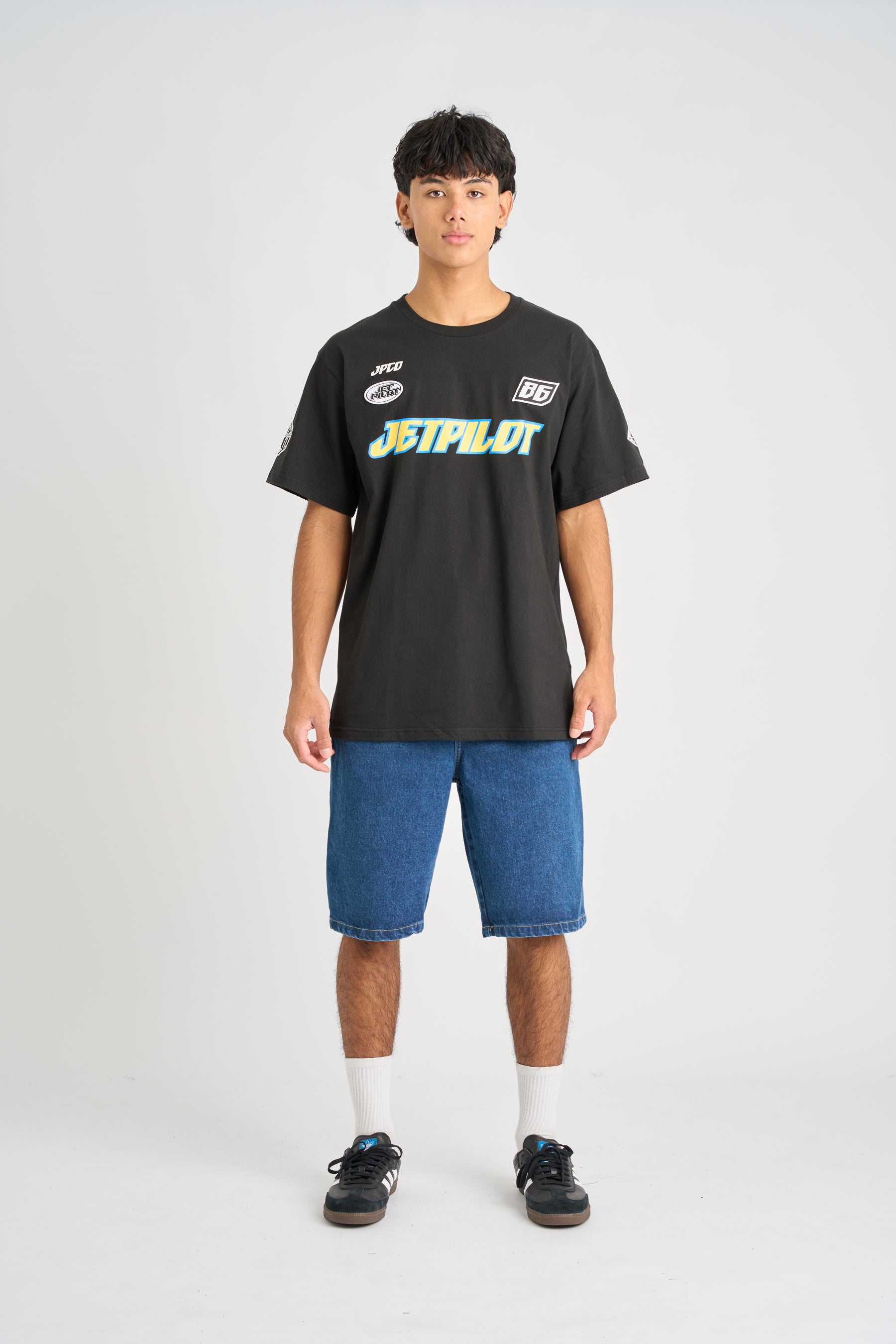 Jetpilot Striker Tee - Black 2