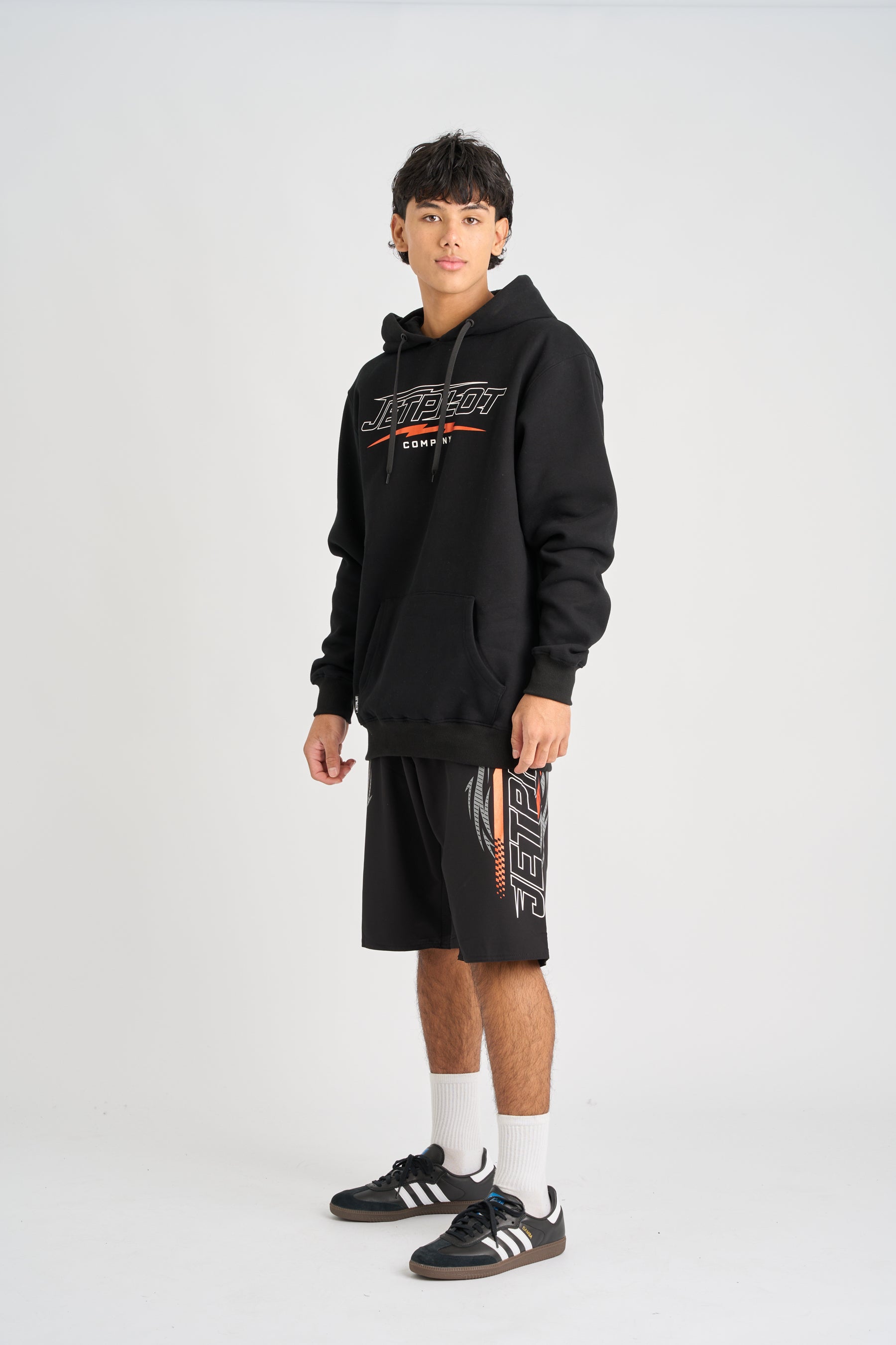 Jetpilot Velocity Pullover Hoodie - Black 4 — view 25 (3)