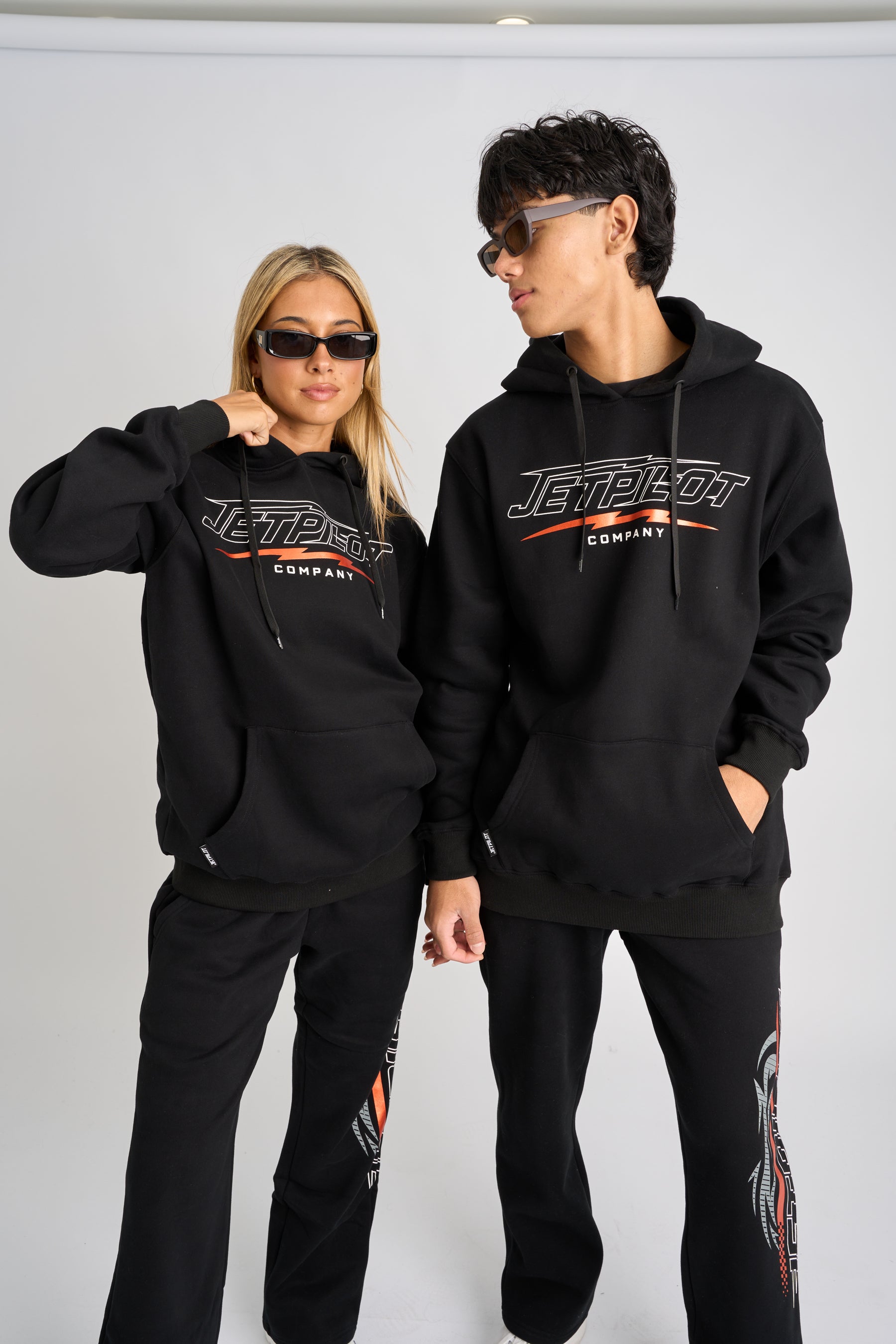 Jetpilot Velocity Pullover Hoodie - Black 8 — view 25 (3)