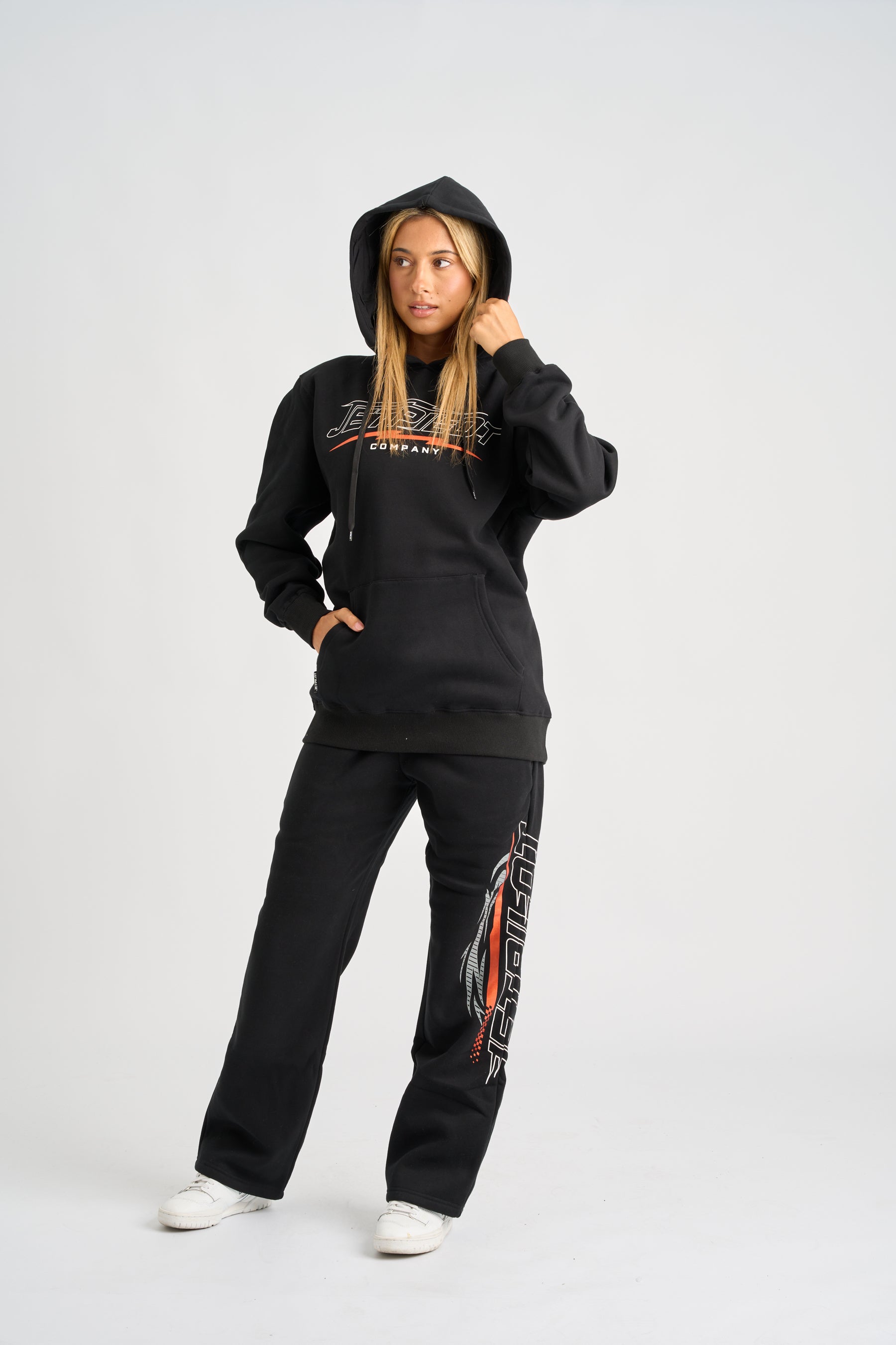 Jetpilot Velocity Pullover Hoodie - Black 6 — view 25 (3)