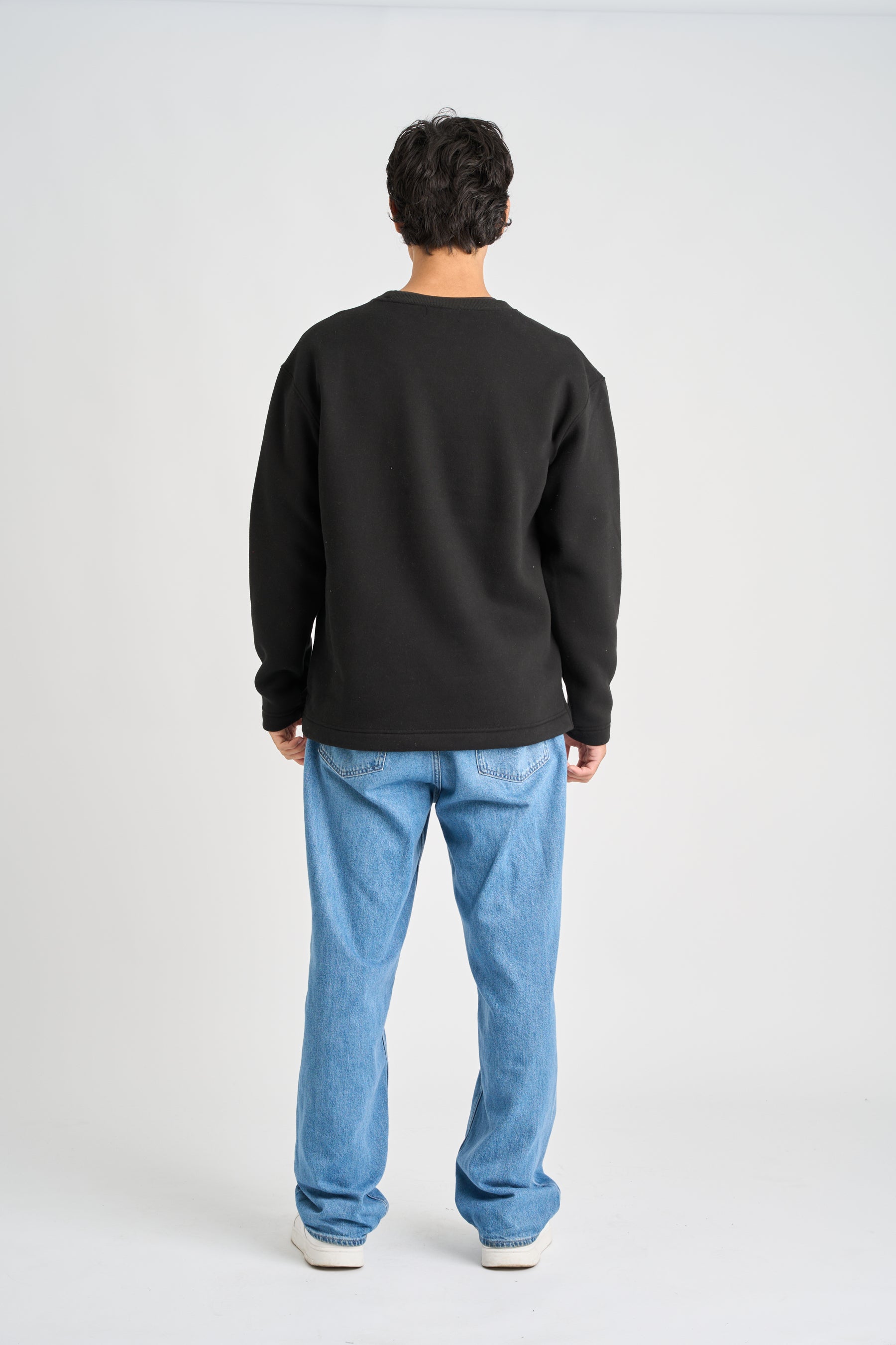 Jetpilot Corp Crew Sweatshirt - Black 5 — view 25 (3)
