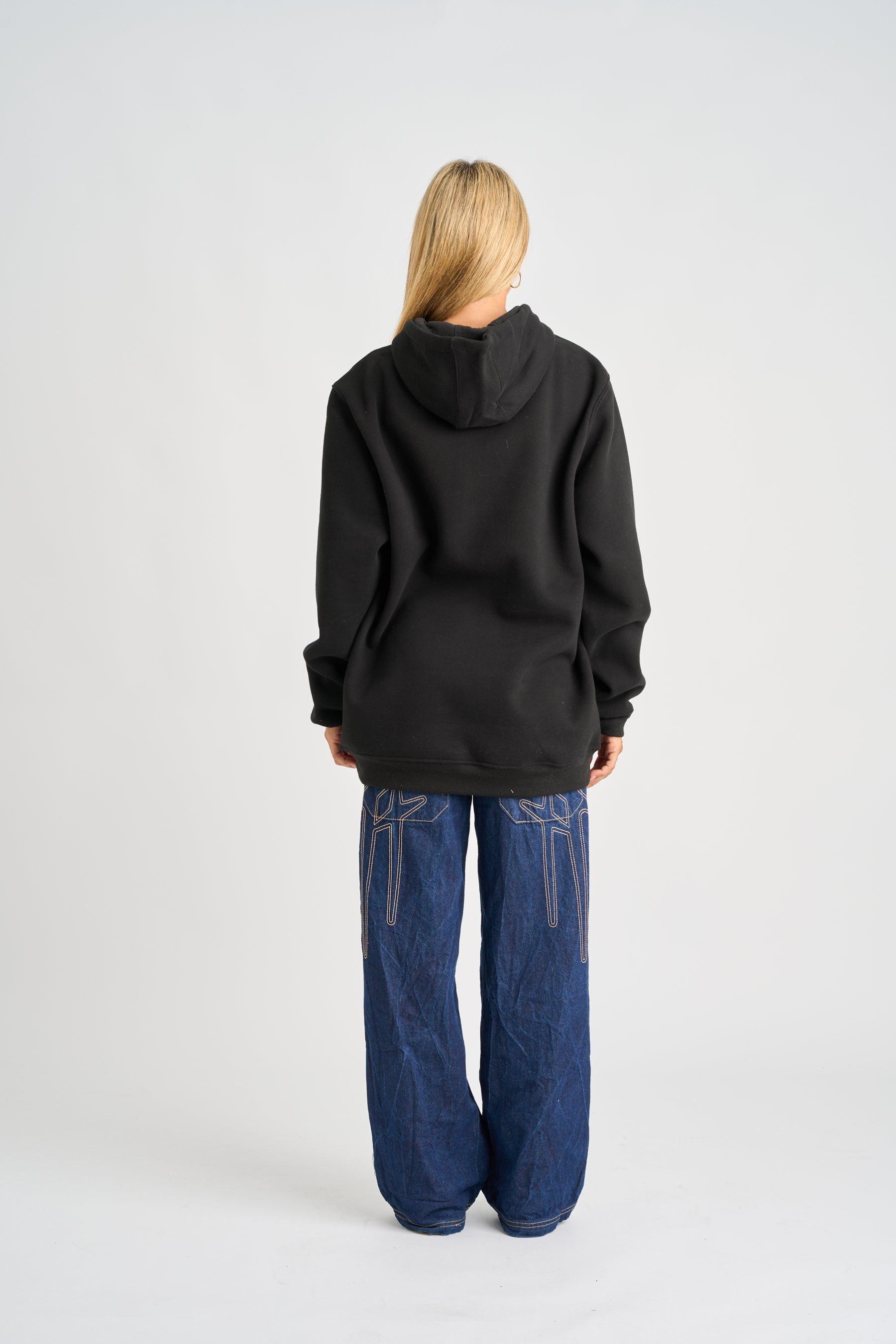 Jetpilot Corp Pullover Hoodie - Black 7