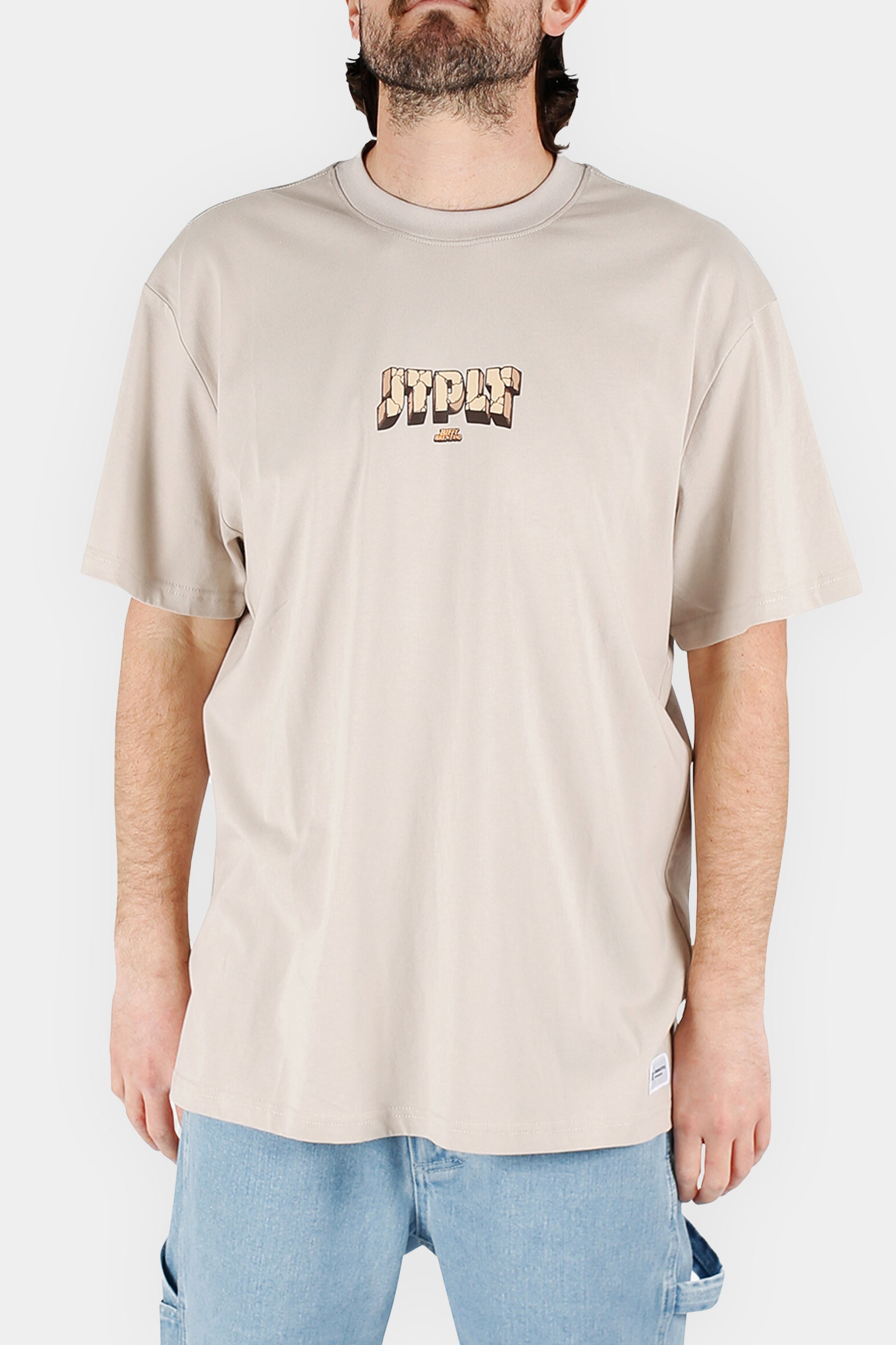 JTPLT x BIFFY Tee - Cement