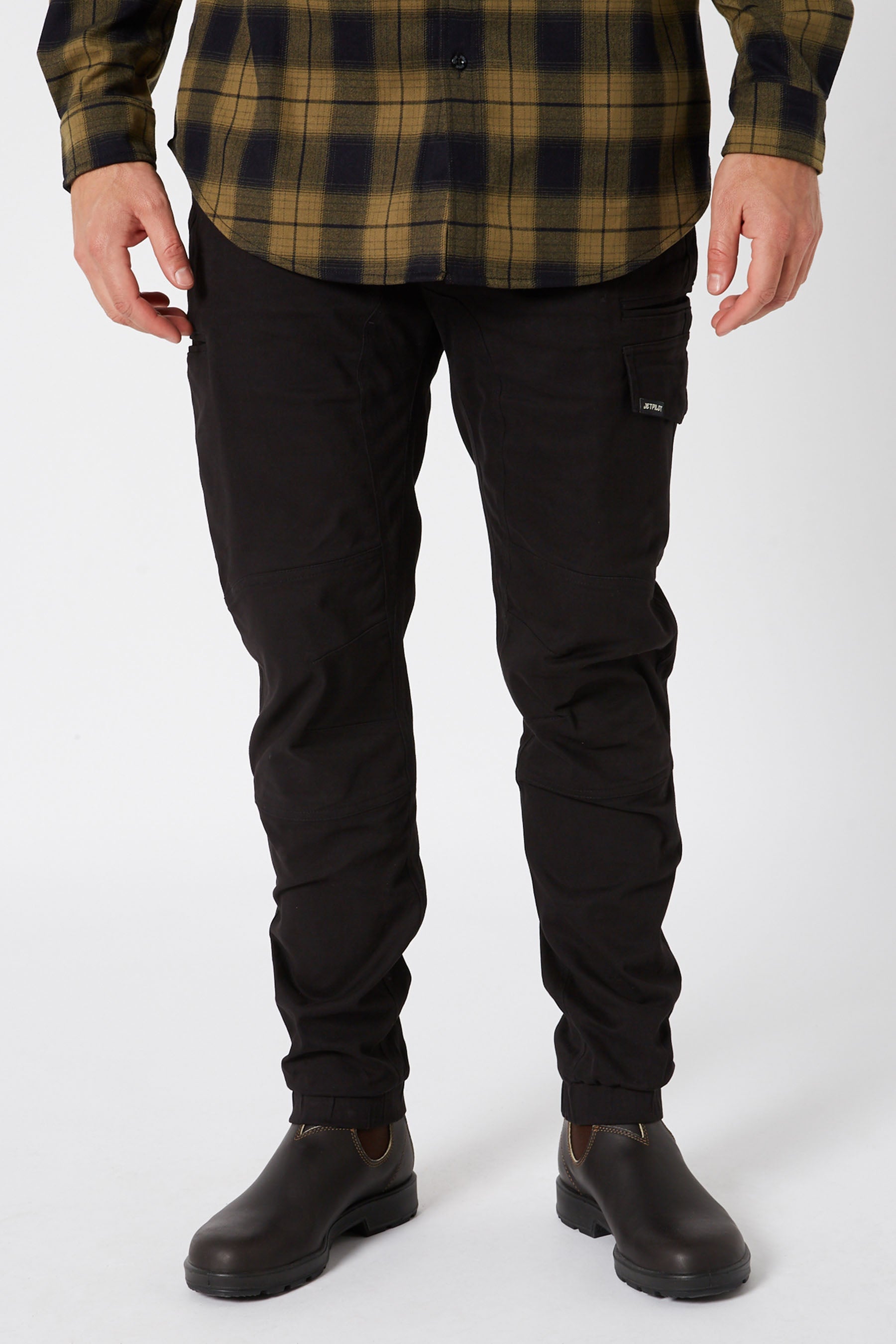 Fueled Cuff Pant - Black — view 01 (3)