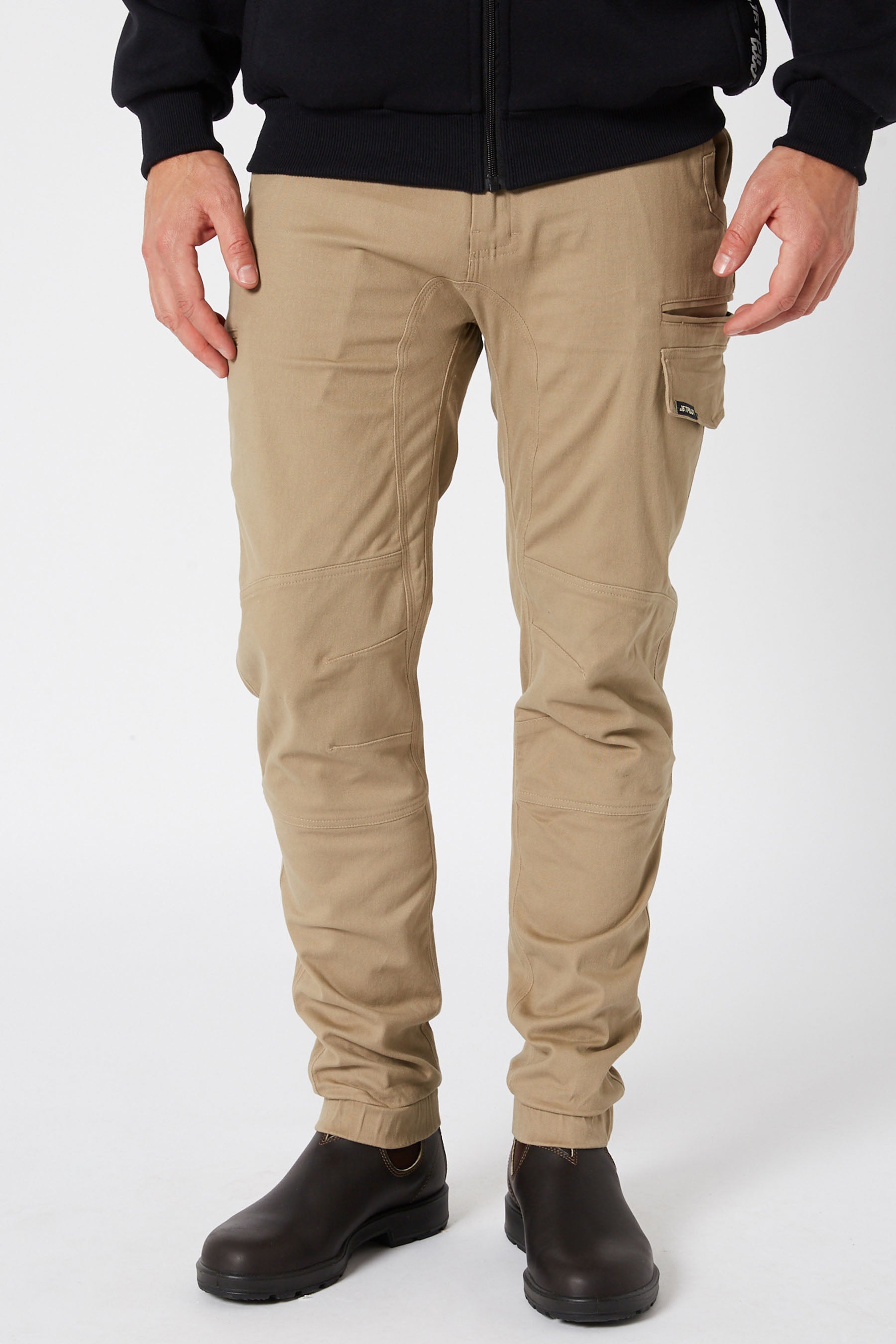 Fueled Cuff Pant - Khaki — view 01 (3)