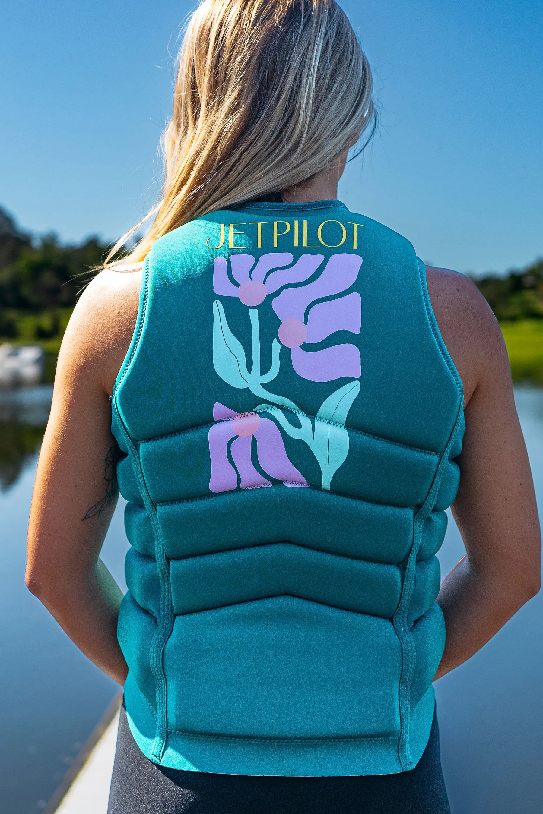 Jetpilot X1 Ladies Life Jacket - Luna - Green