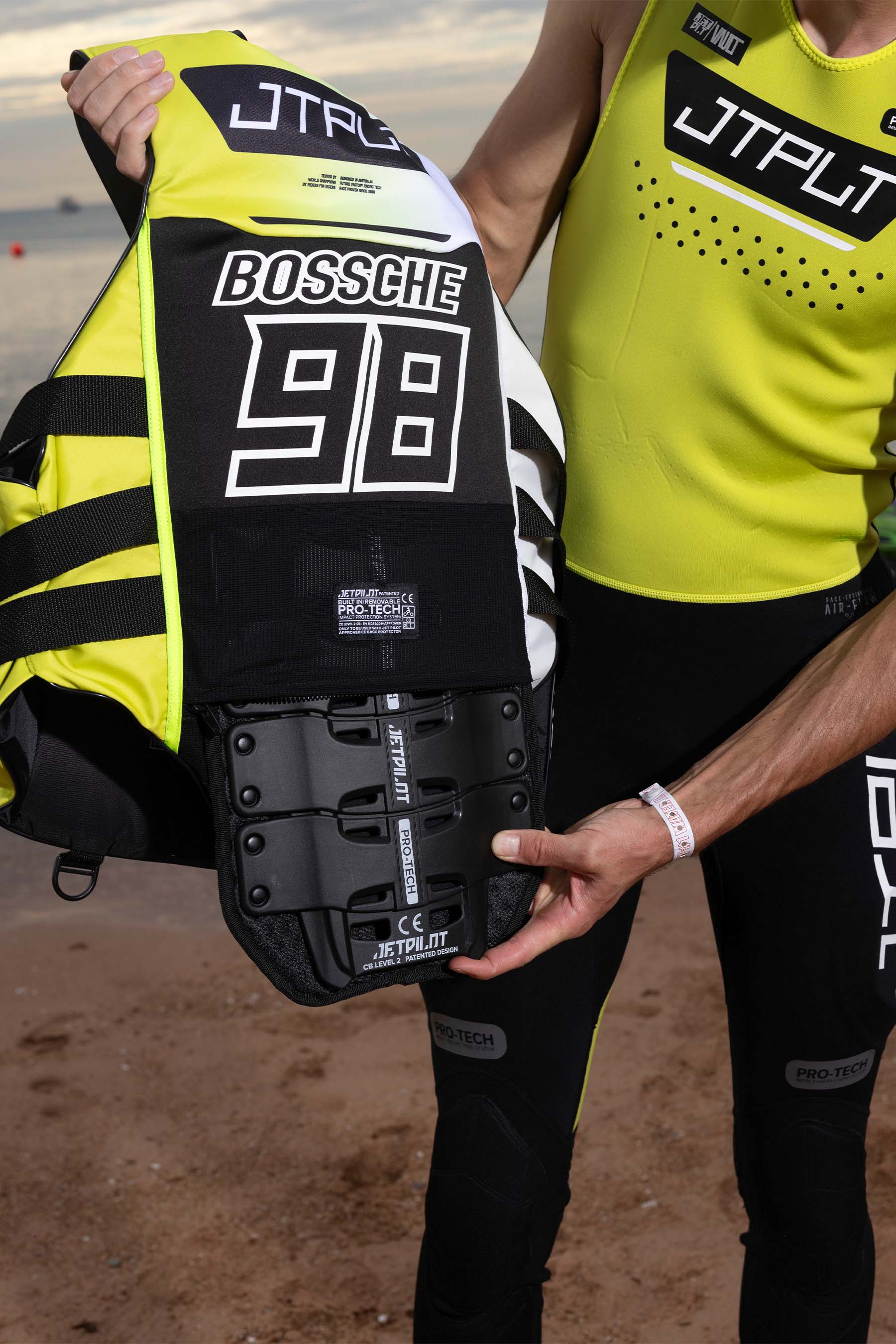 Jetpilot Vault Pro-Tech Life Jacket - Yellow