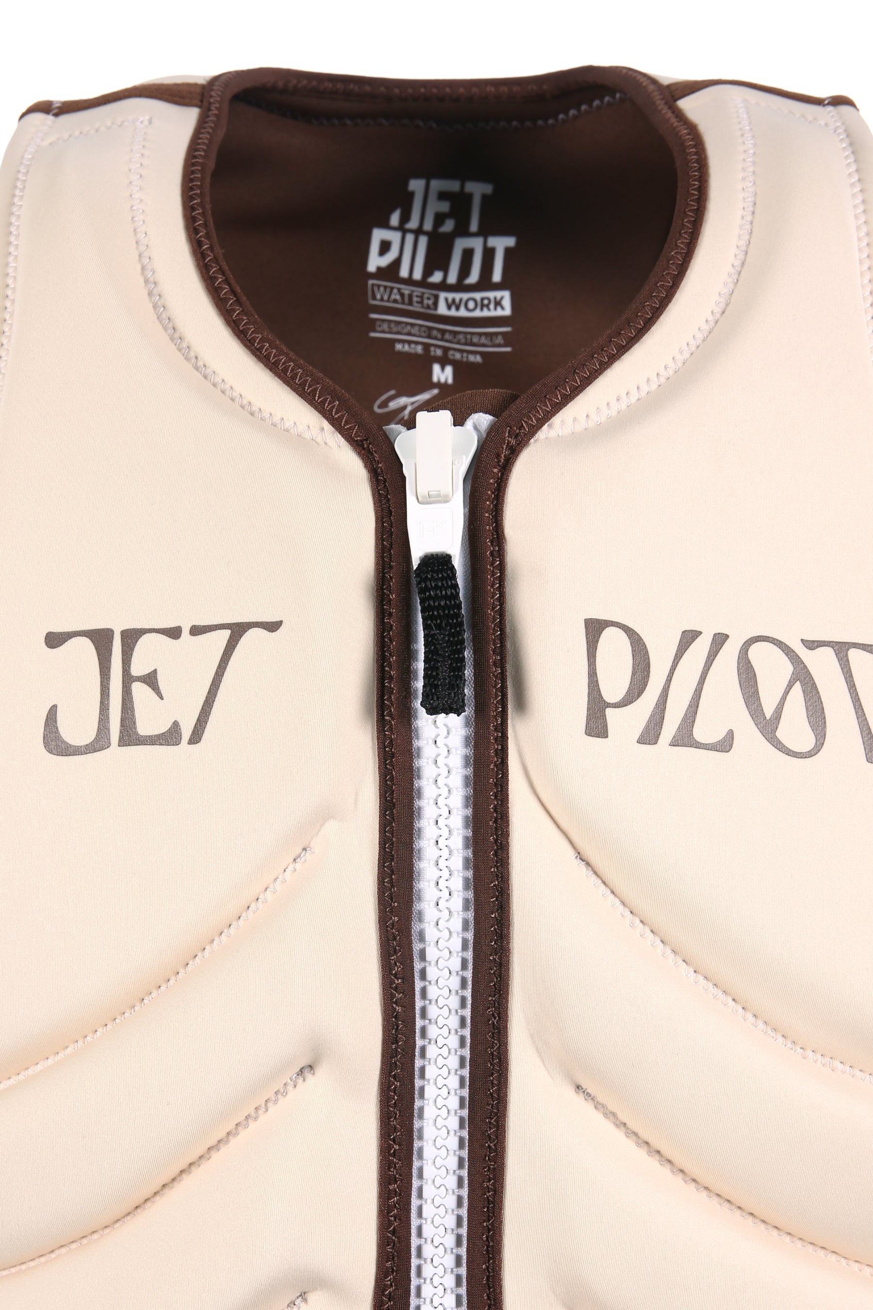 Jetpilot Quantum X - Cory Mens Neo Vest - Putty 9