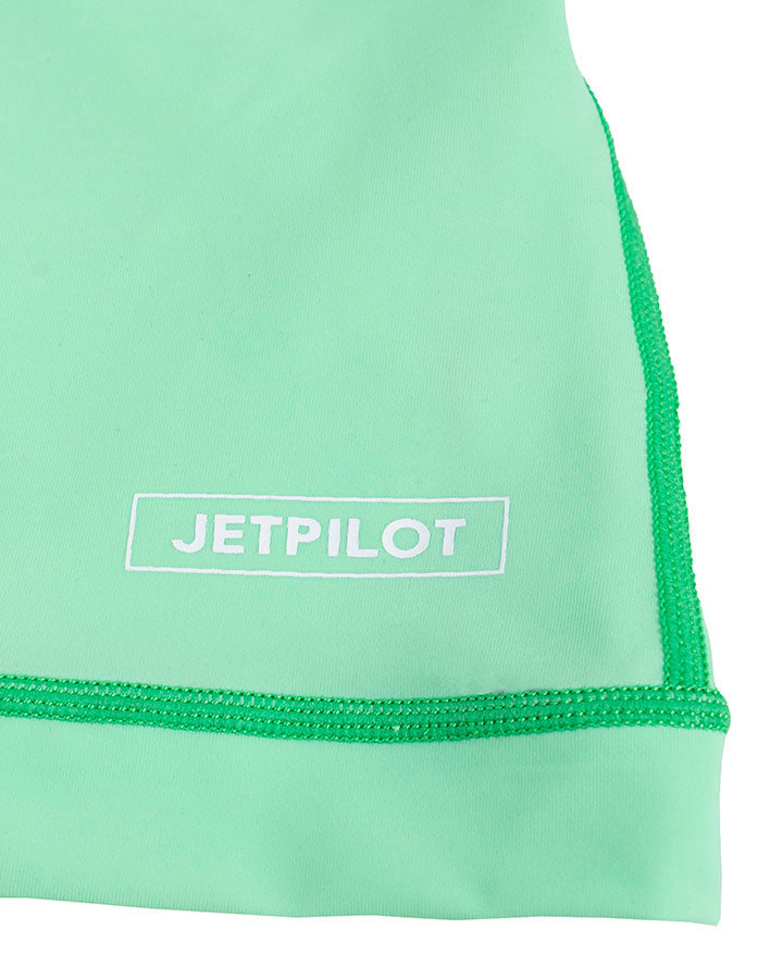 Jetpilot Pacer L/S Ladies Hooded Rashie - Mint