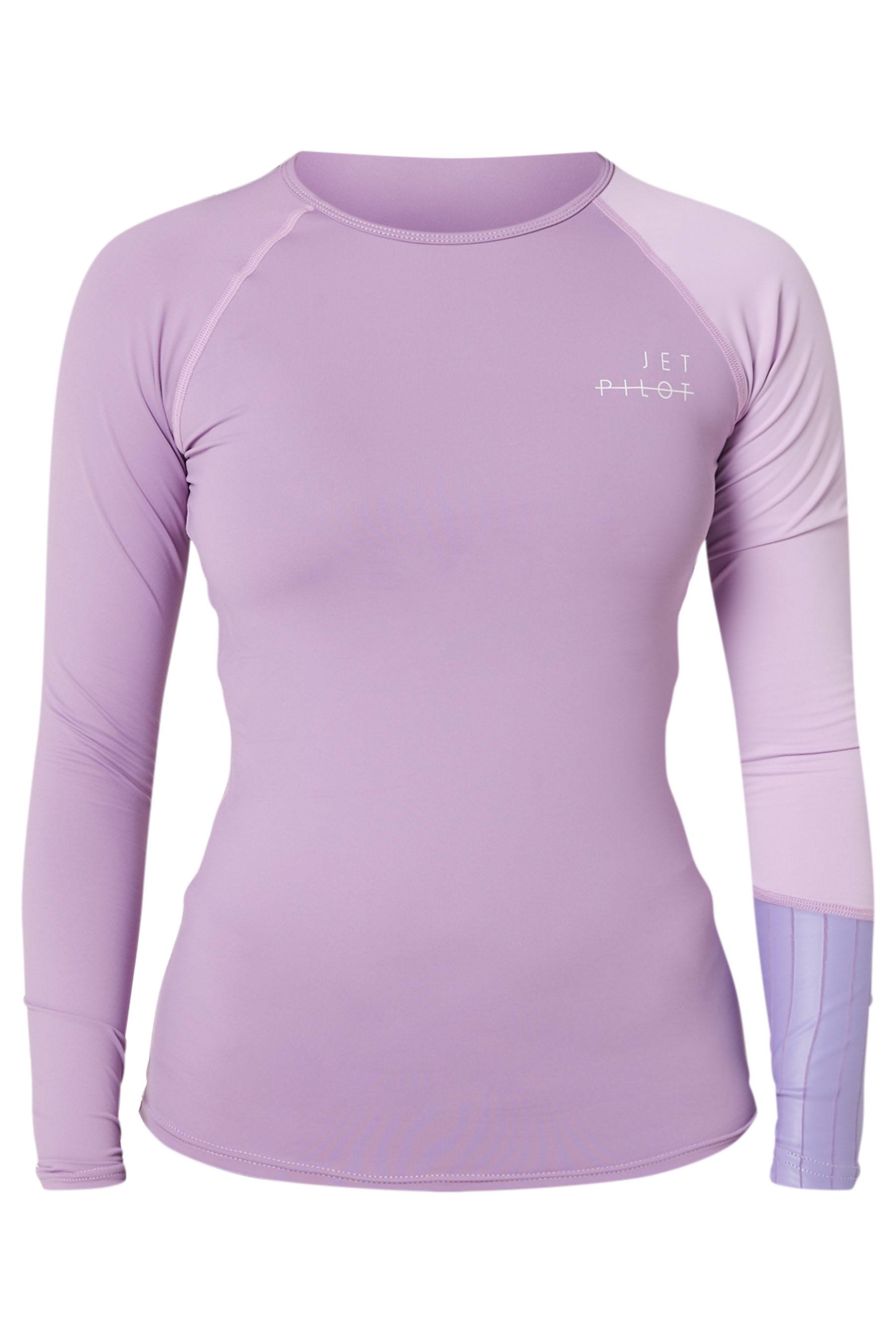 Jetpilot Cause Ladies LS Rashie Purple 7