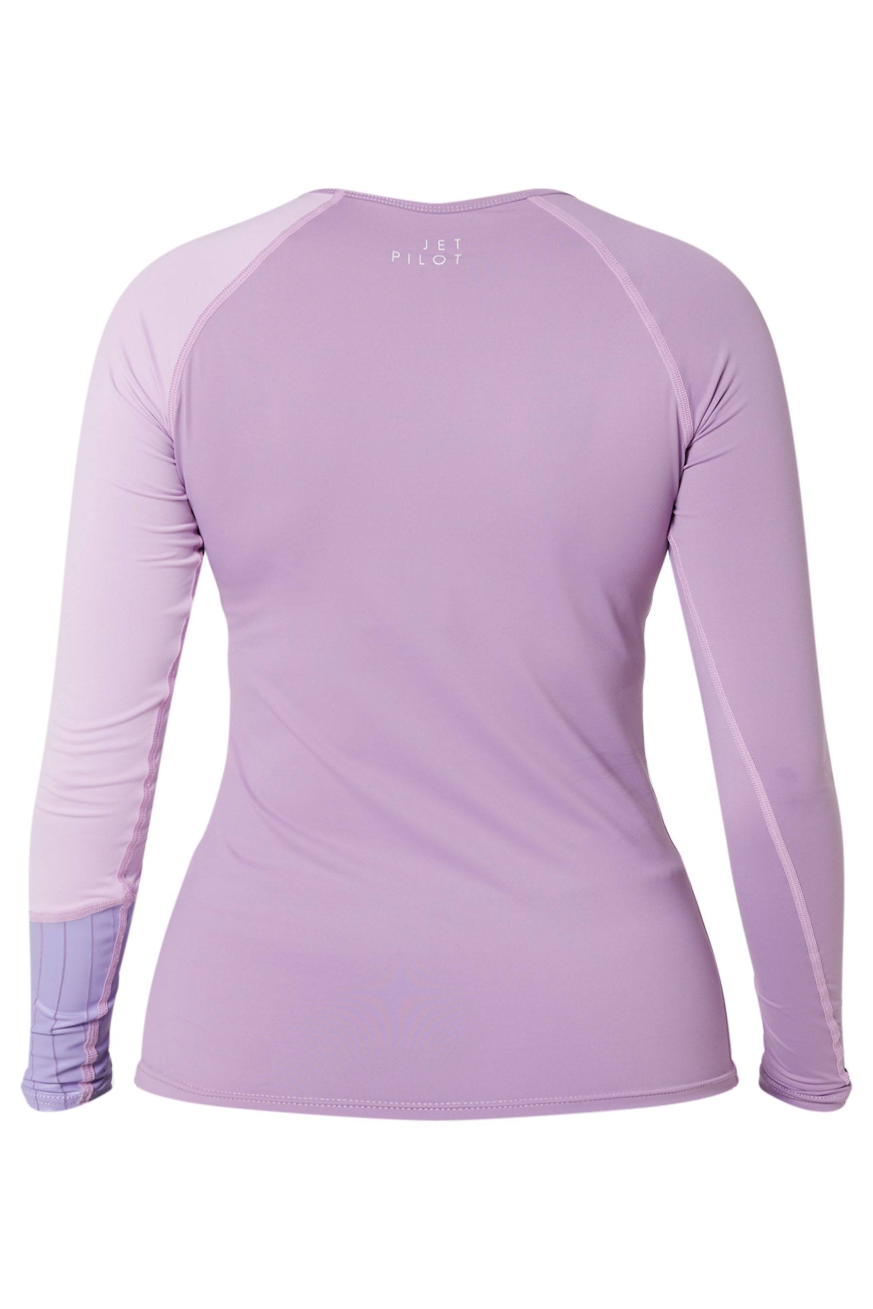 Jetpilot Cause Ladies LS Rashie Purple 8