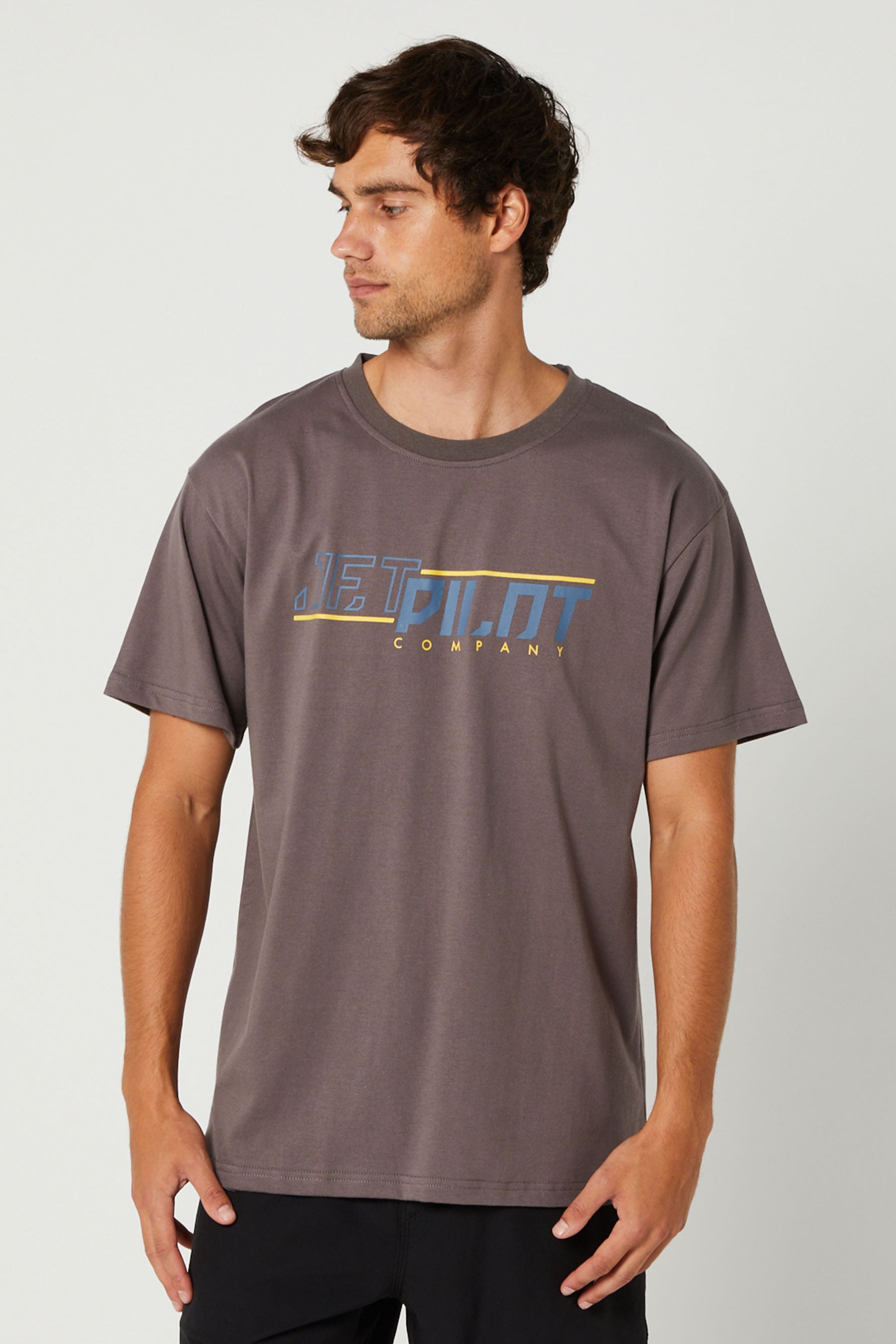 Seismic Mens SS T-Shirt Coal 2