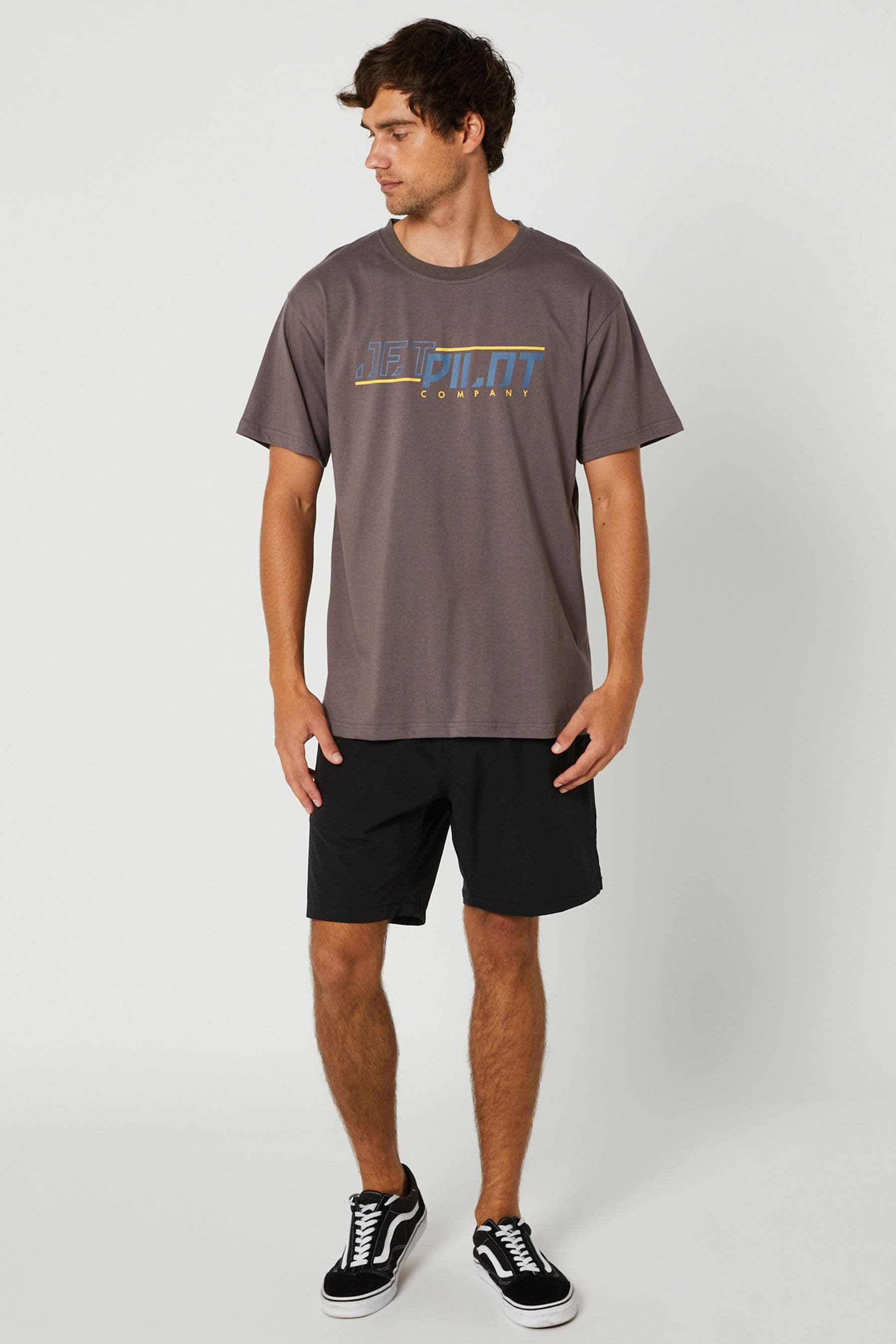 Seismic Mens SS T-Shirt Coal 4