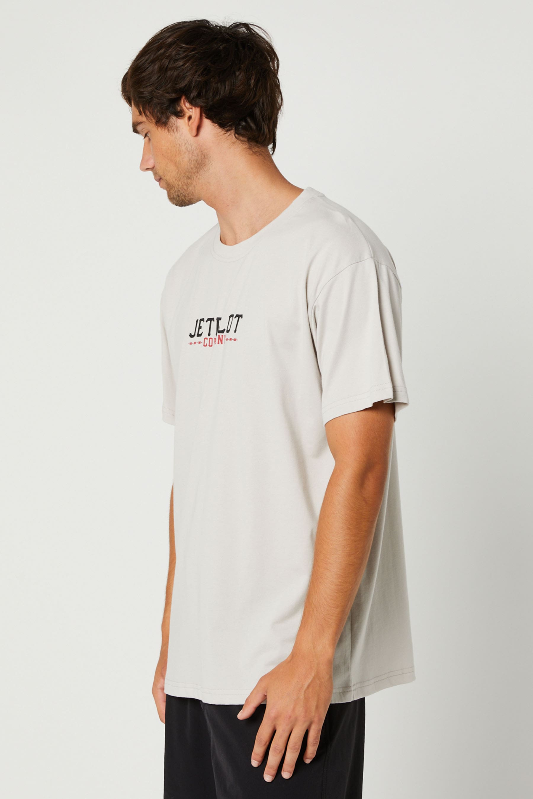 Jetpilot Hardcore Mens S/S T-Shirt - Putty