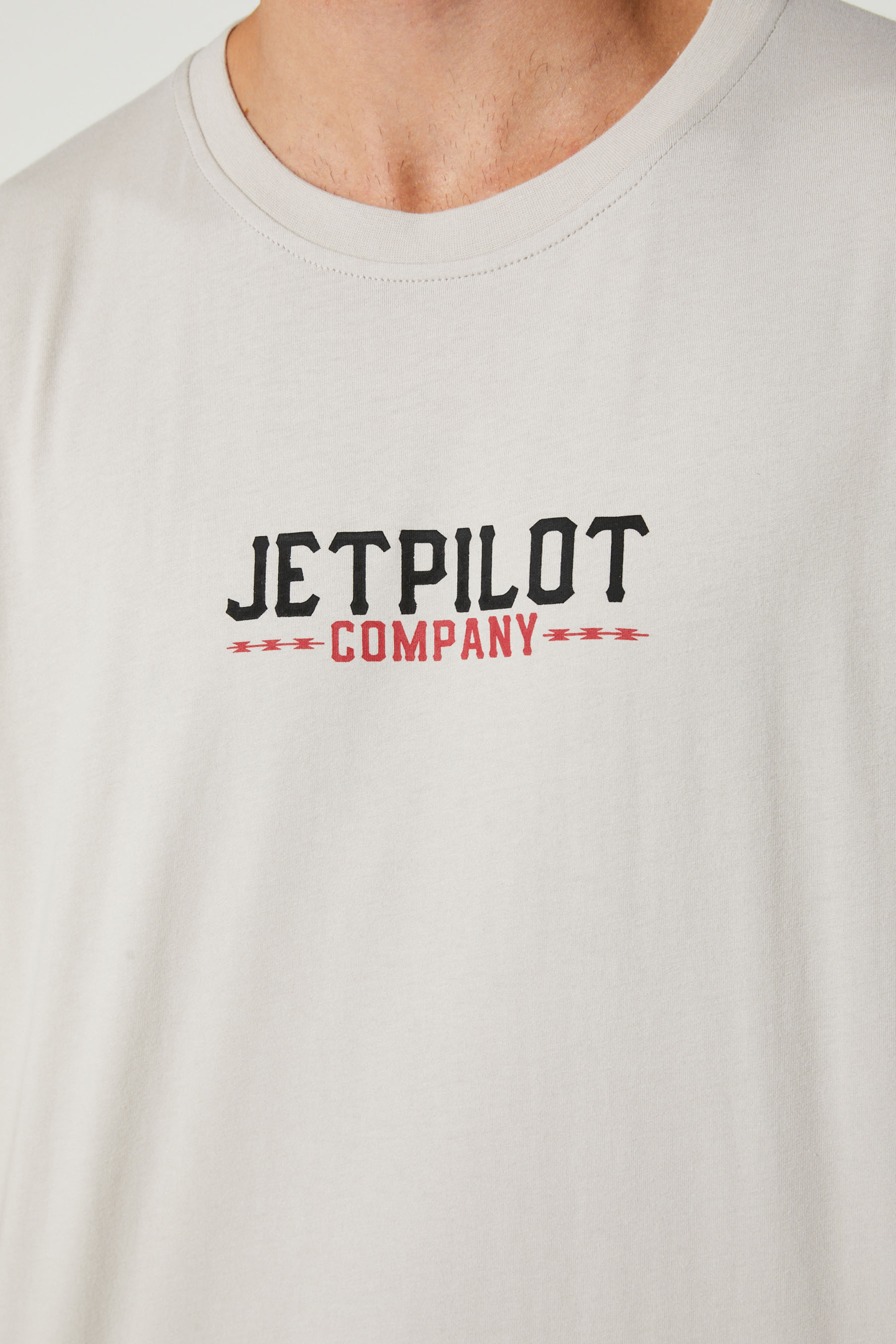 Jetpilot Hardcore Mens S/S T-Shirt - Putty