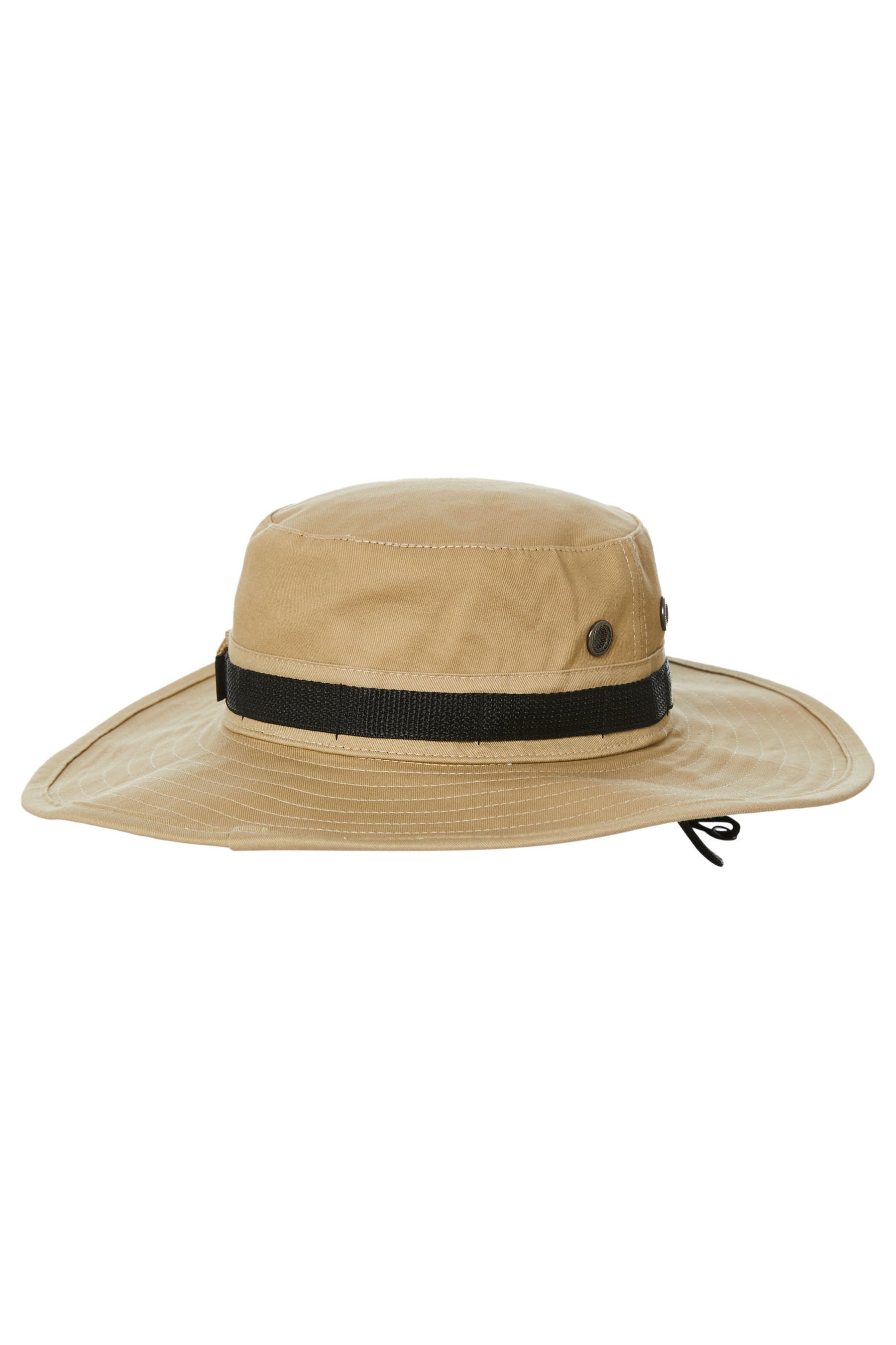 Jetpilot Hiker Mens Wide Brim - Khaki