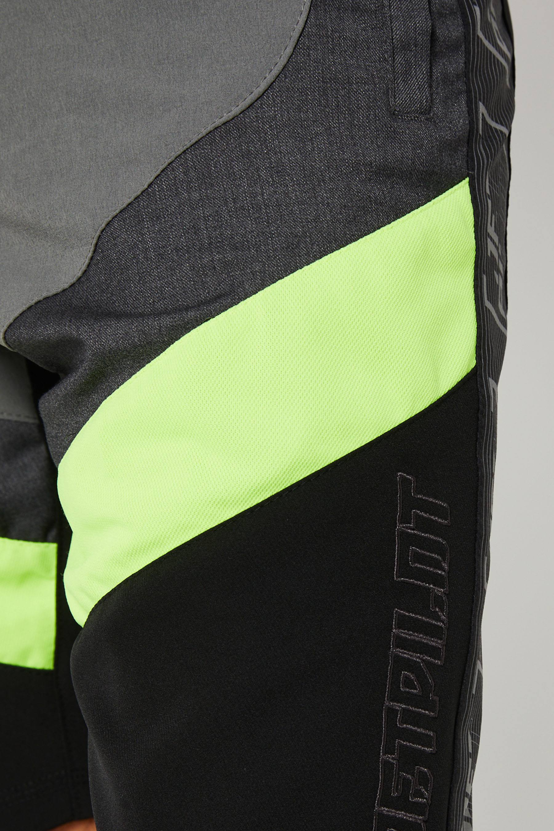 Jetpilot Optimum Mens Boardshorts Grey Yellow 4