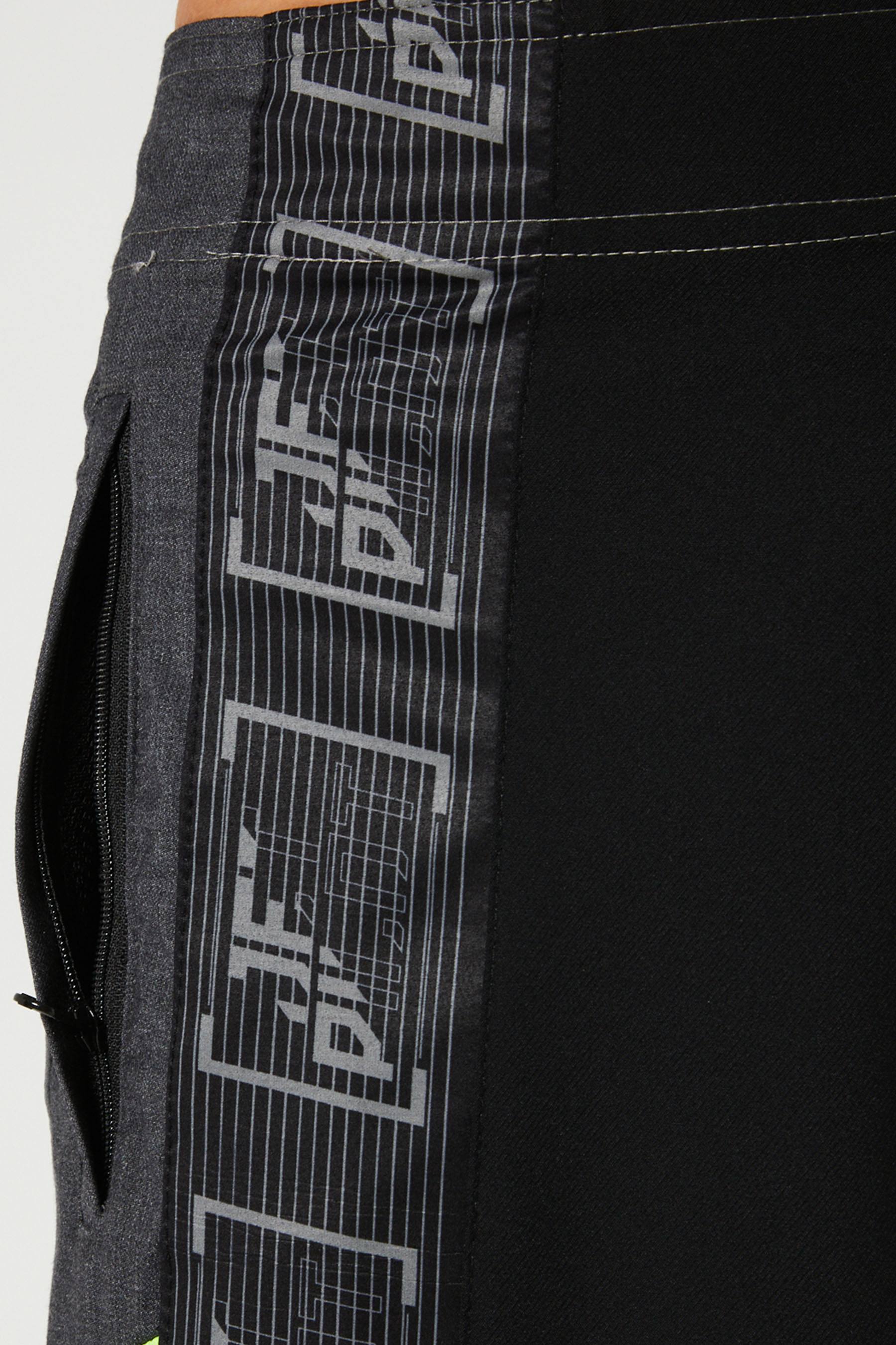 Jetpilot Optimum Mens Boardshorts Grey Yellow 3