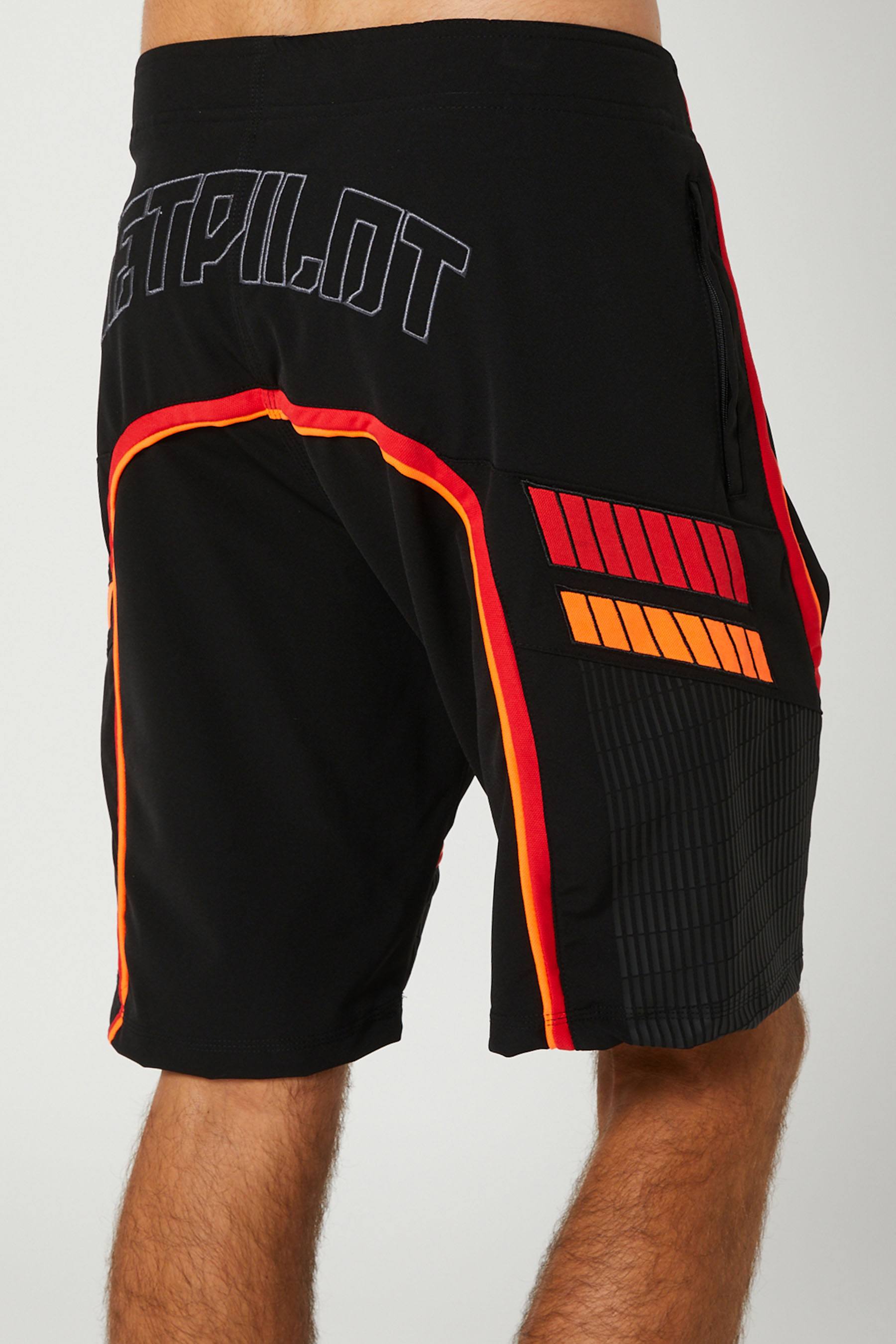 Jetpilot Full Pro 3.0 Mens Boardshorts Black Red 5