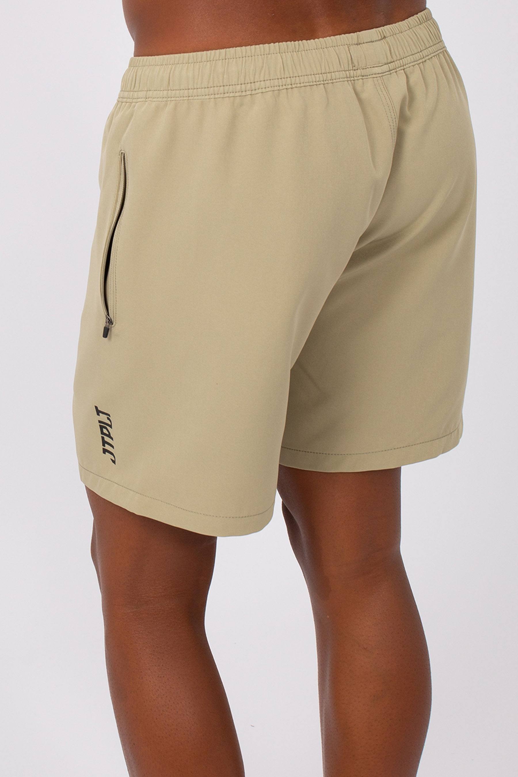 Rx Vault Mens Trainer Boardshorts Khaki 6