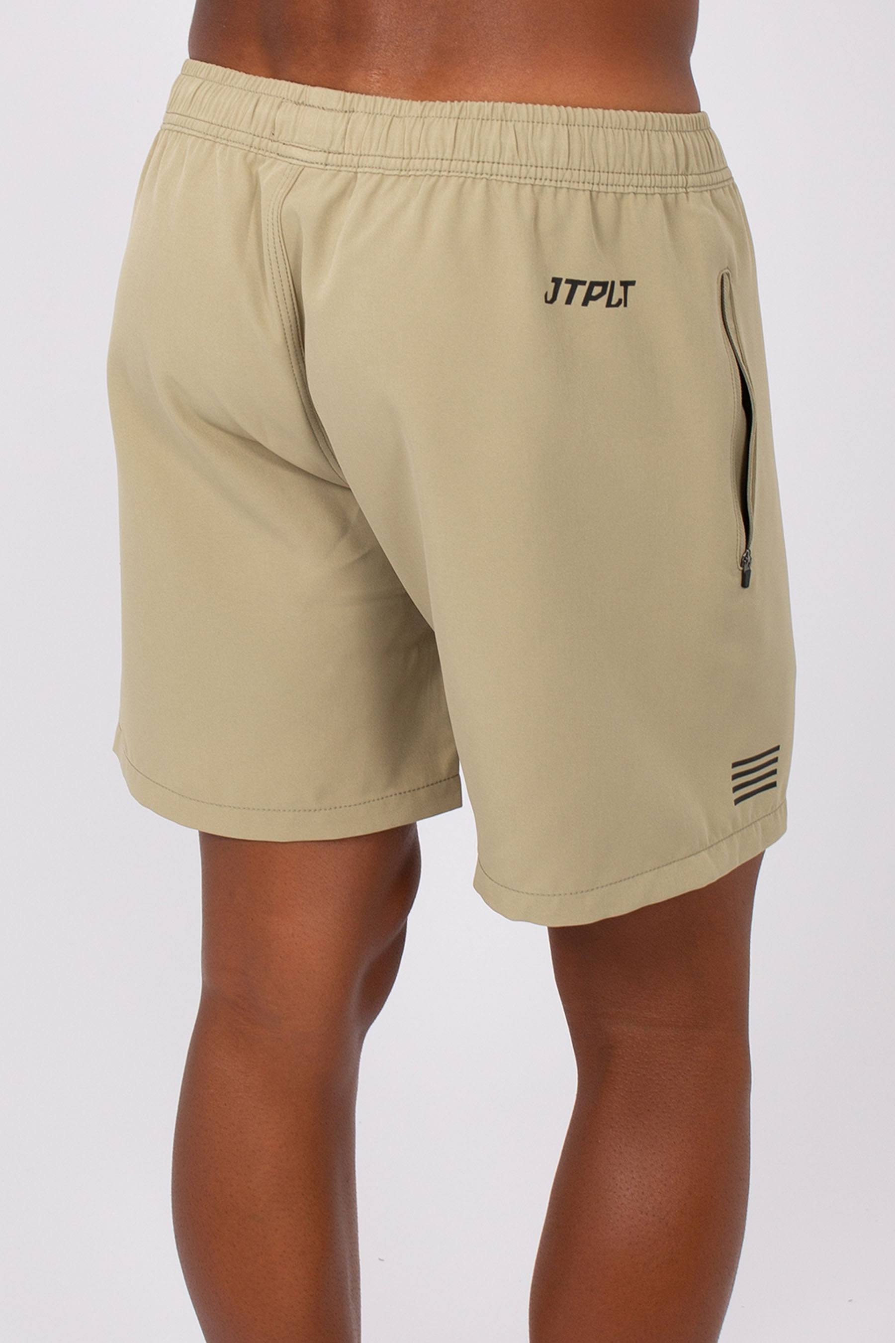 Rx Vault Mens Trainer Boardshorts Khaki 5