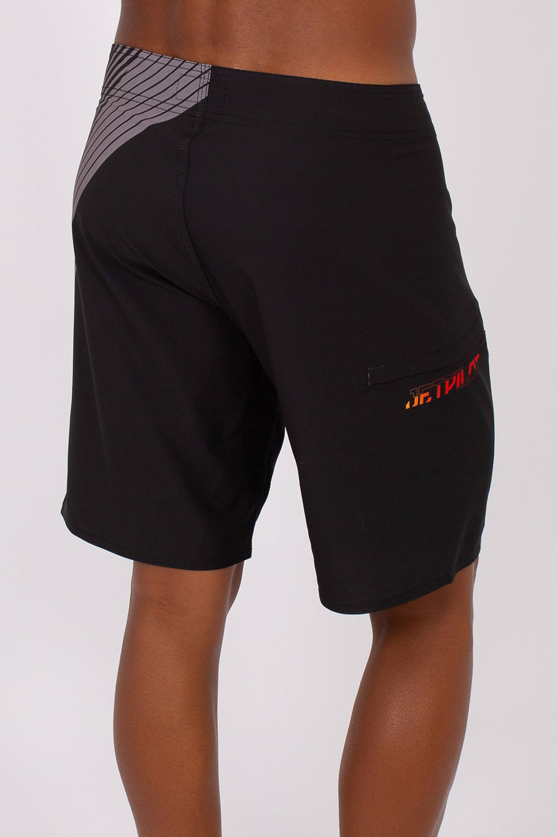 Super Splice Mens Rideshort Black Red 5