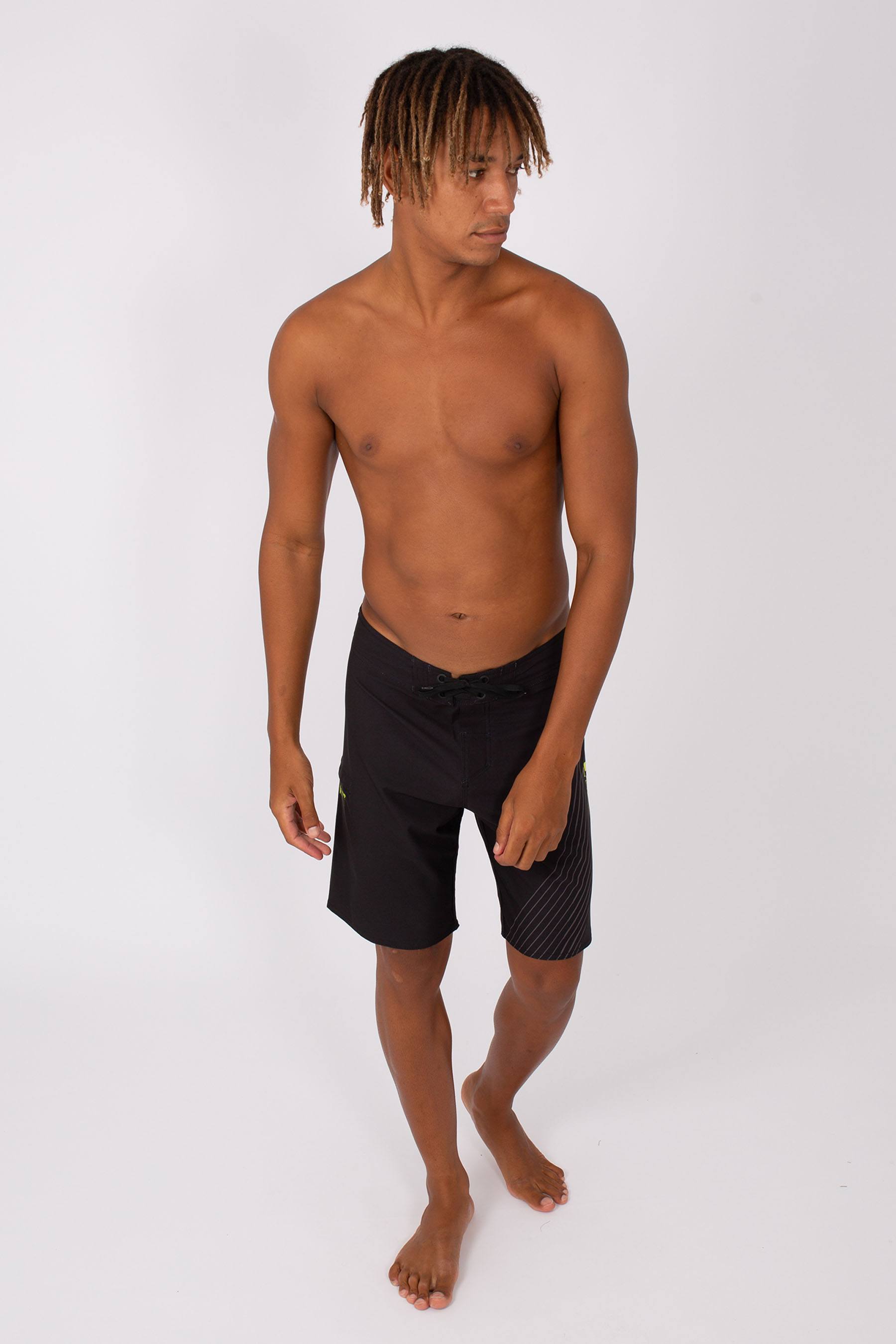 Super Splice Mens Rideshort Black Yellow